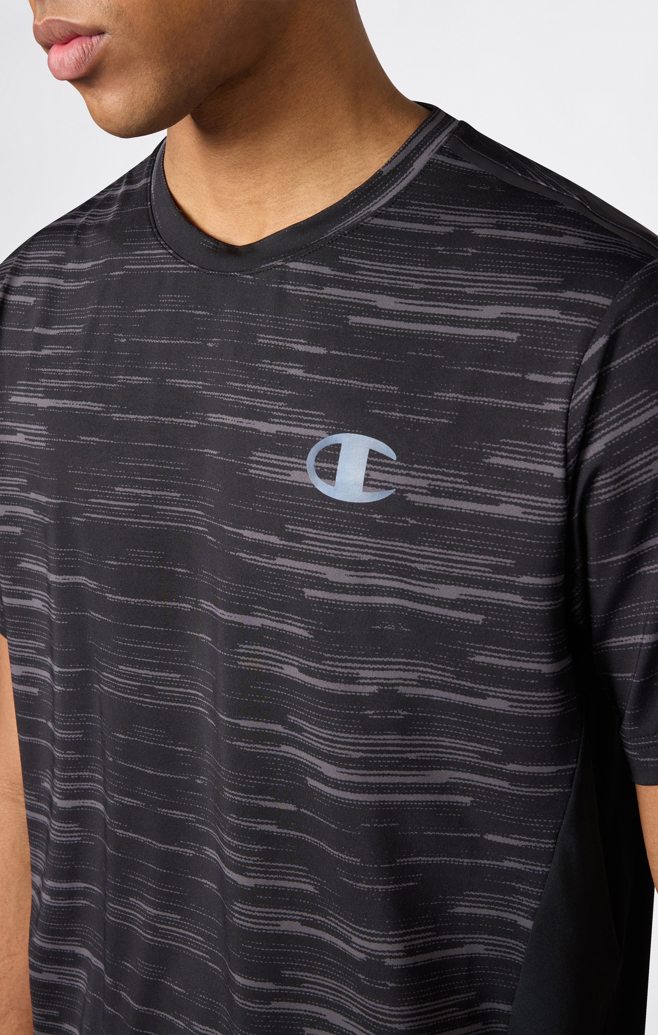 Training Quick-Dry Allover Print T-Shirt for Men - Image 3
