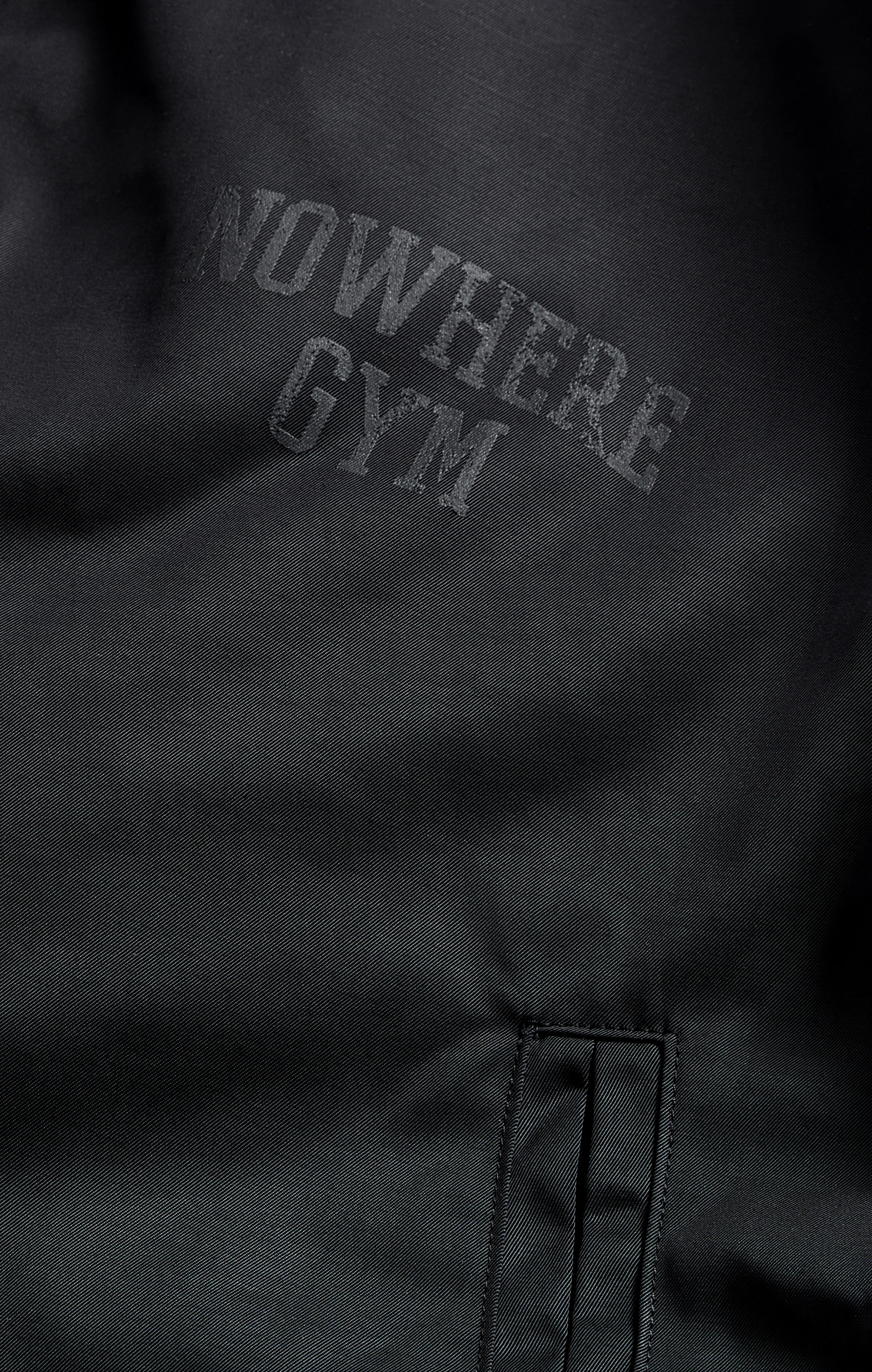 Unisex Bomber Jacket Nowhere Gym - Image 3