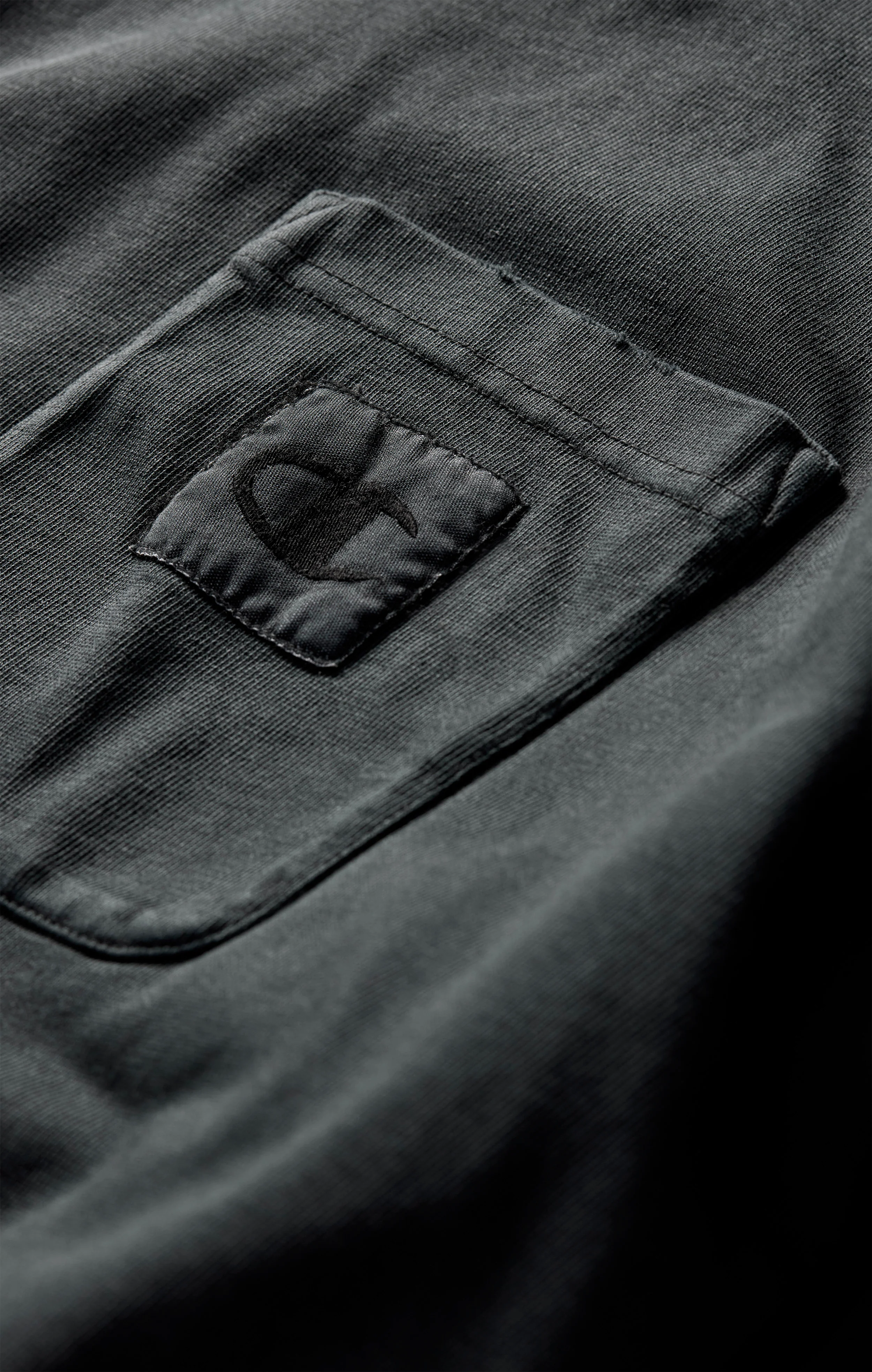 Unisex Front Pocket Long Sleeve T-Shirt Nowhere University - Image 3