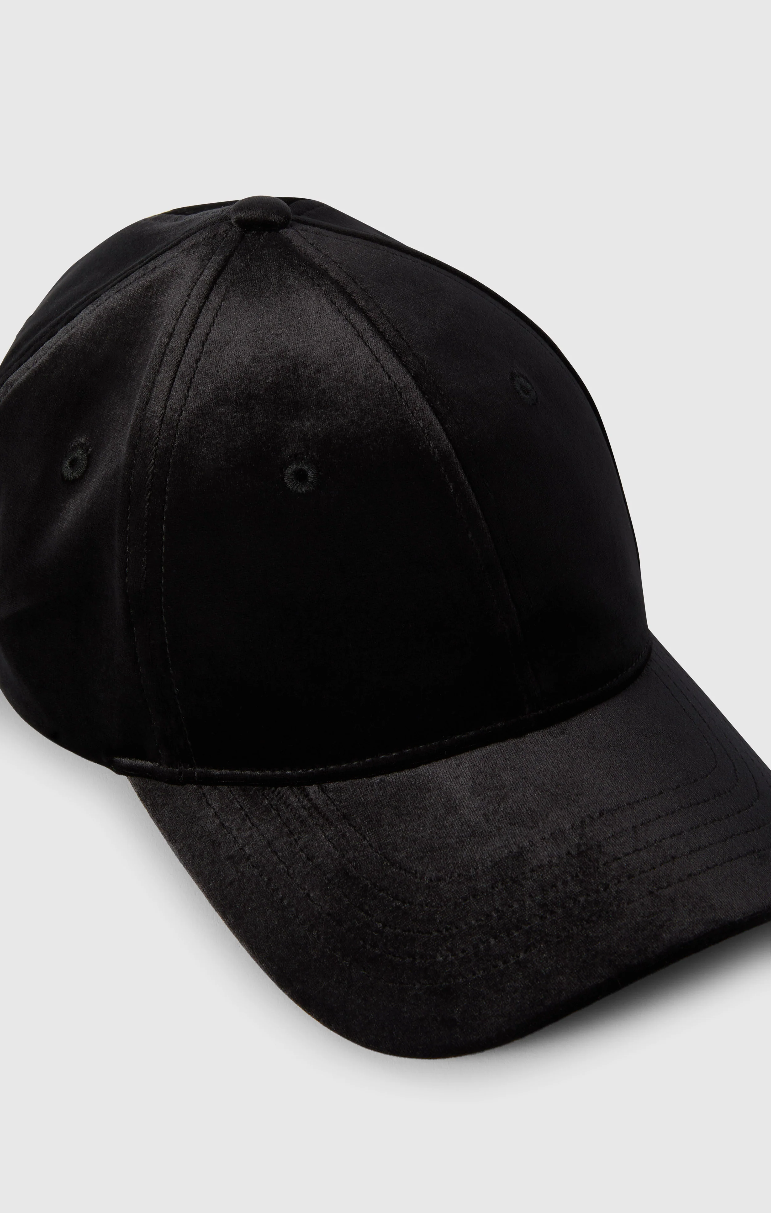 Velour Knit Baseball Cap - Image 3