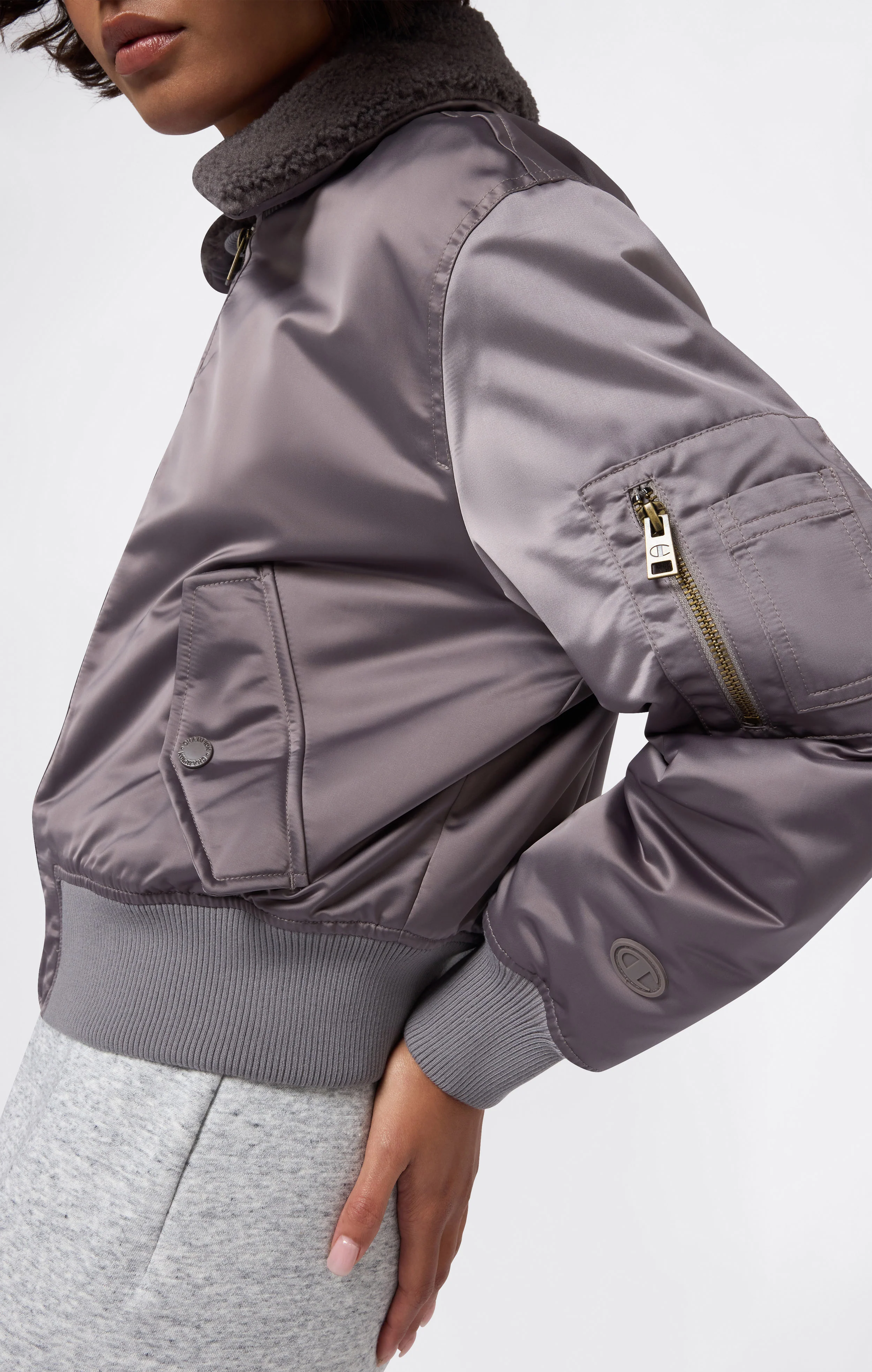 Women's Bomber Jacket - Image 4
