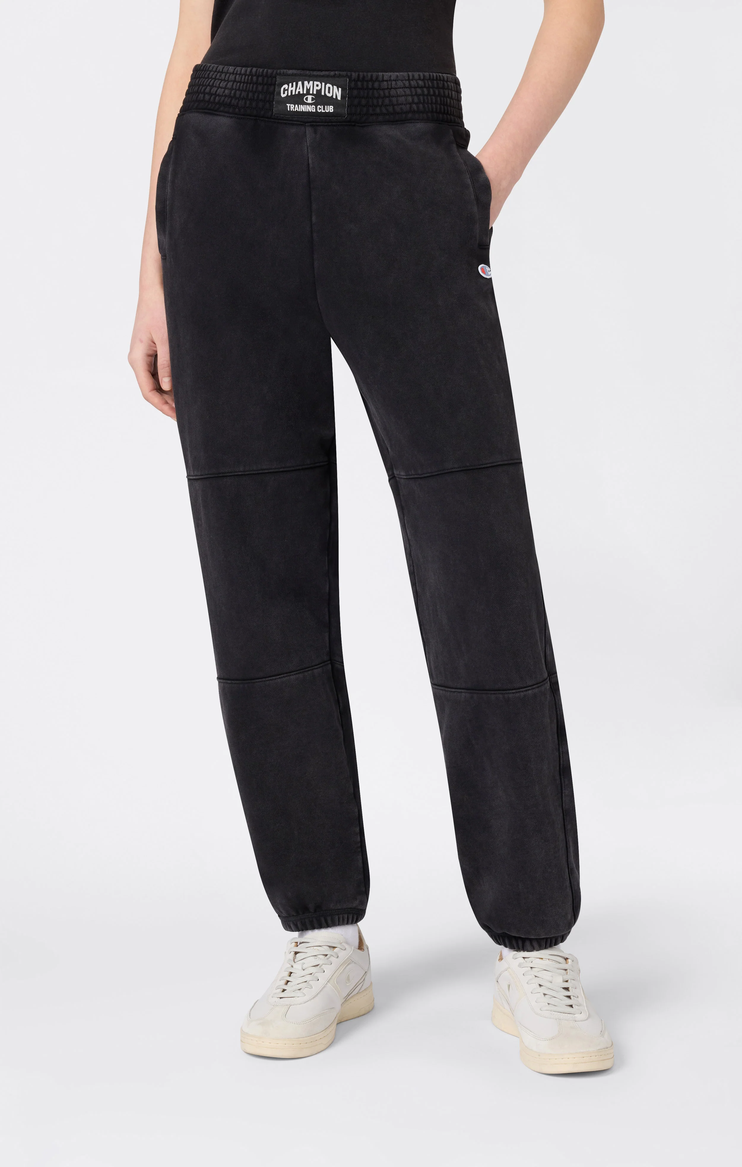 Women’s Boxing-Inspired Elastic Cuff Pants