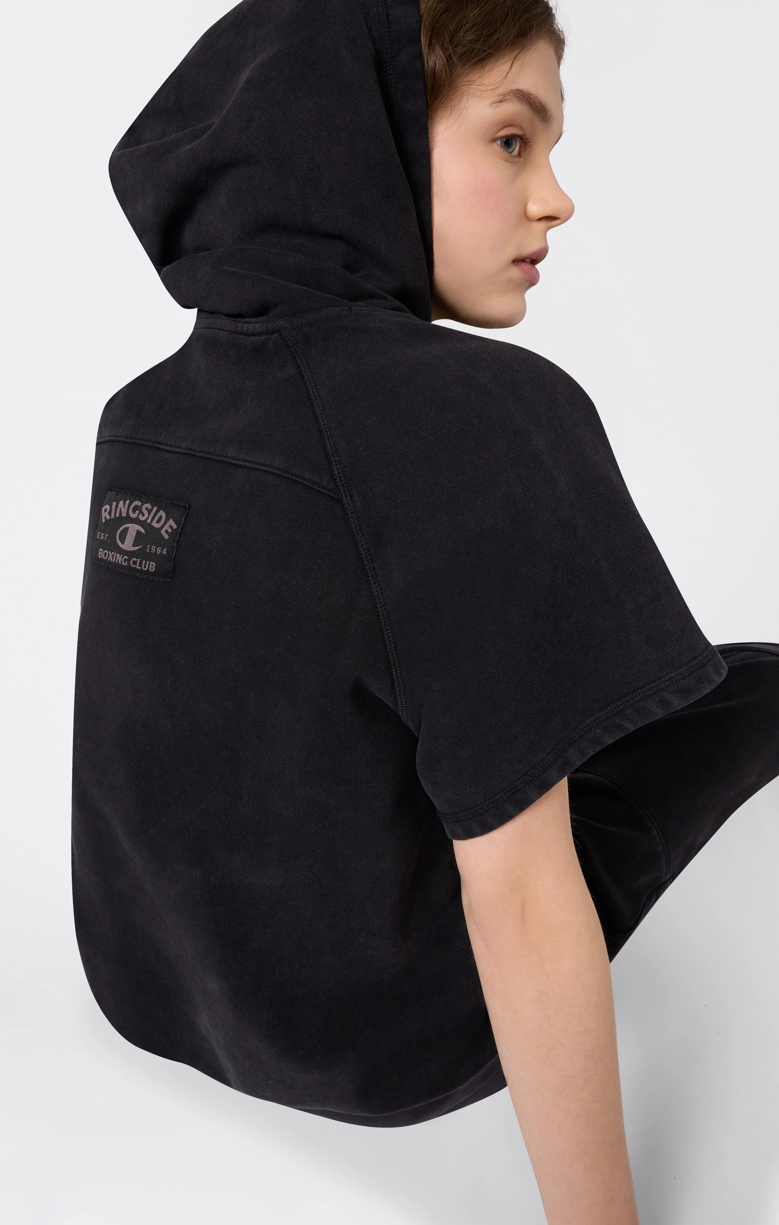 Women’s Boxing-Inspired Sleeveless Hoodie - Image 3