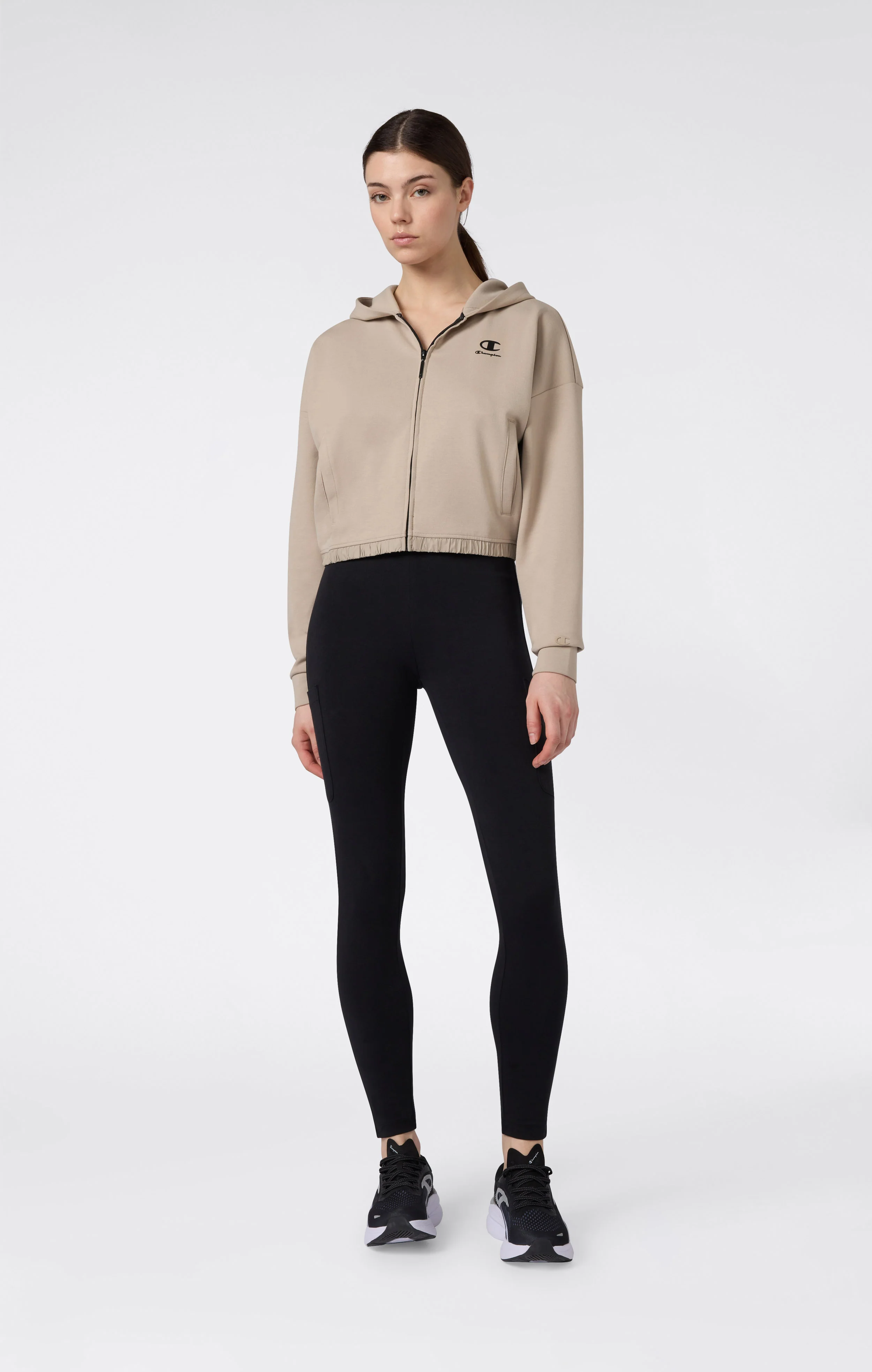 Women’s C-Tech Full Zip Hoodie Sweatshirt - Image 3