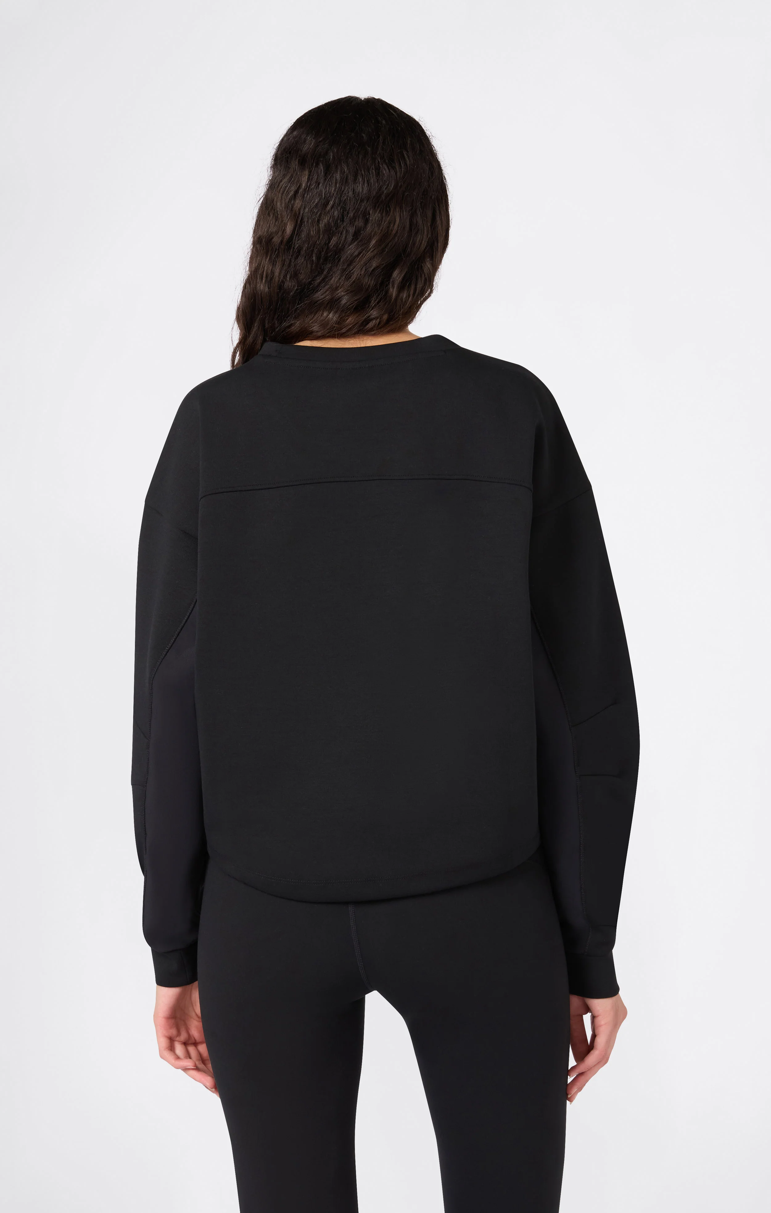 Women’s Crewneck Sweatshirt with Adjustable Hem C-Tech - Image 4