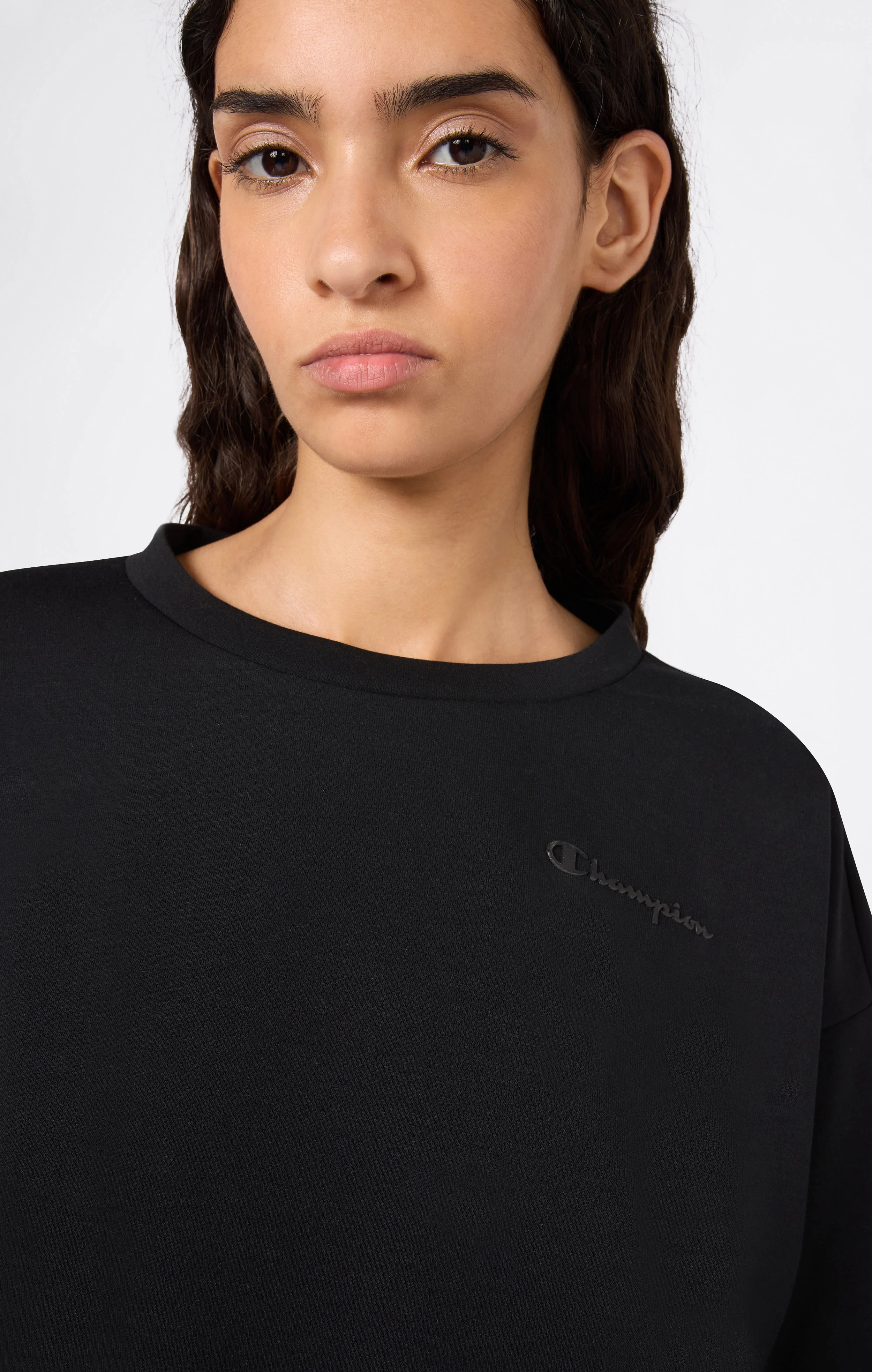Women’s Crewneck Sweatshirt with Adjustable Hem C-Tech - Image 5