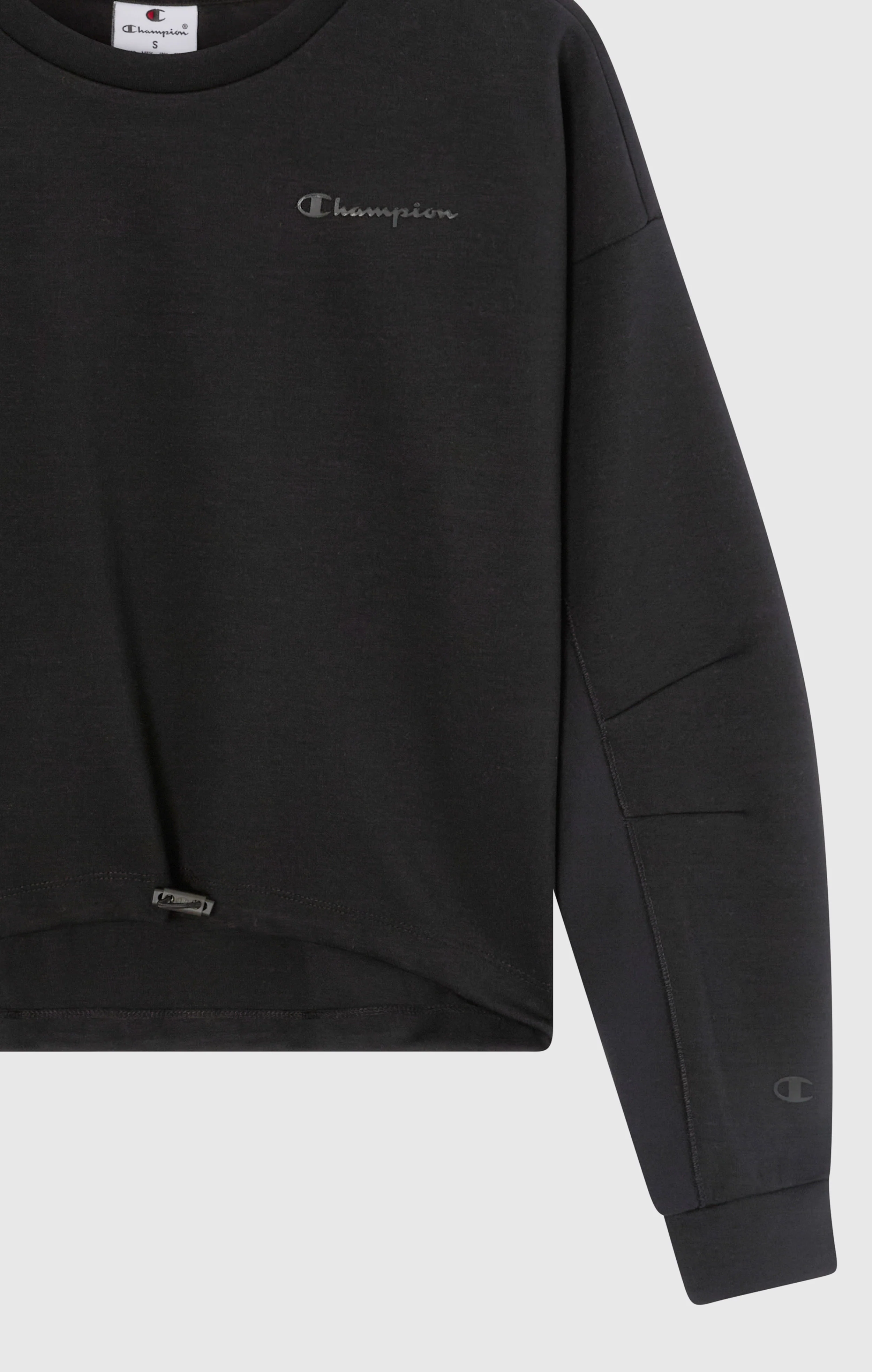 Women’s Crewneck Sweatshirt with Adjustable Hem C-Tech - Image 7
