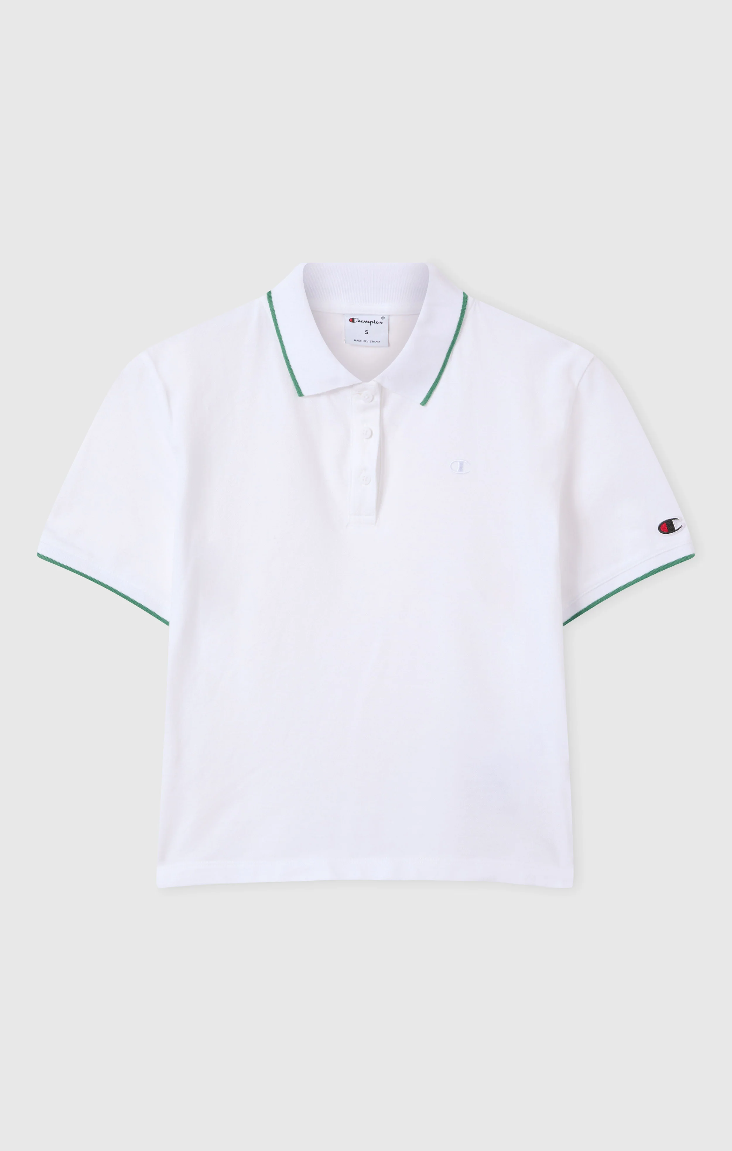 Women’s Cropped Polo Shirt - Image 5
