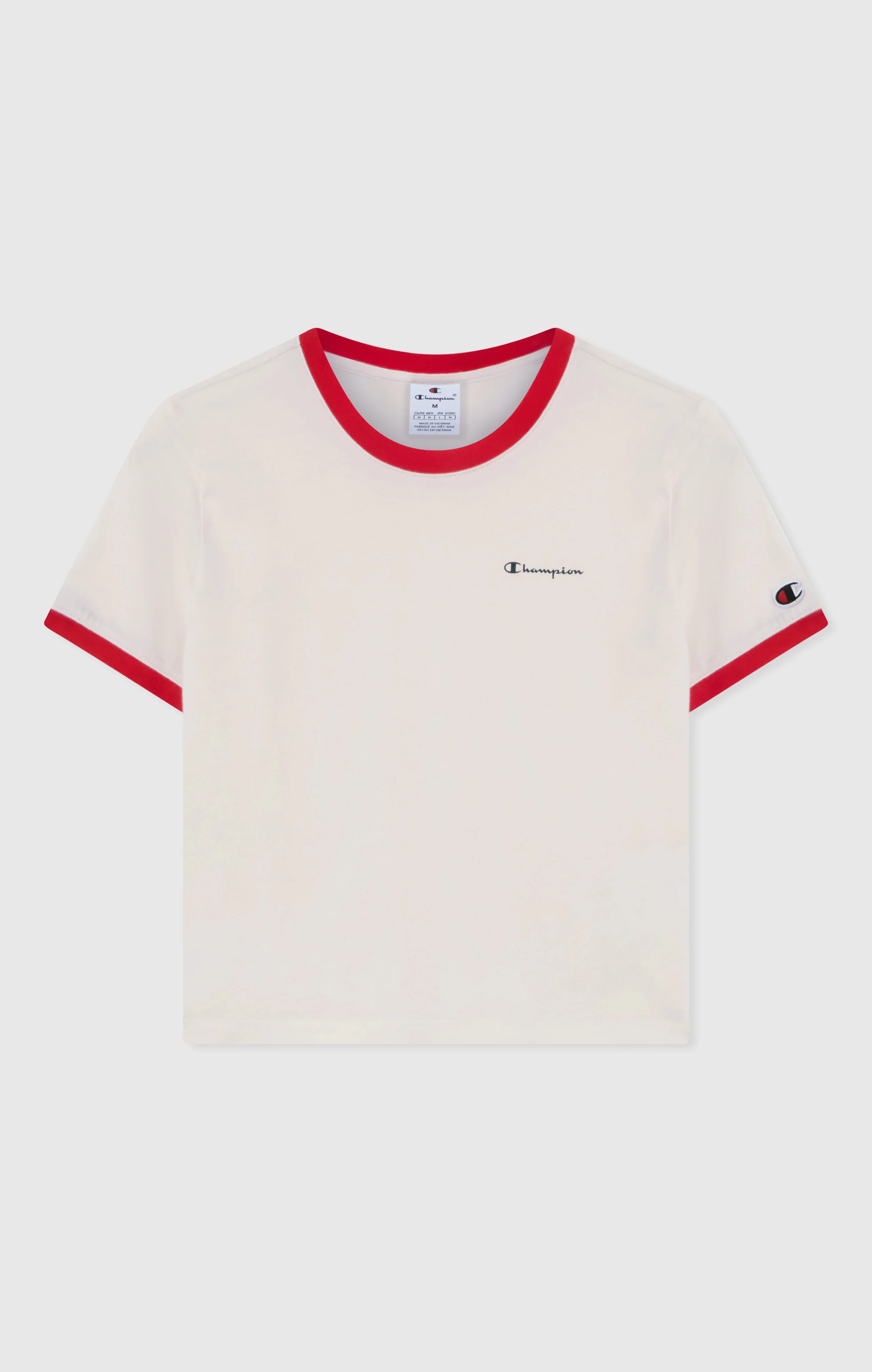 Women’s Cropped Ringer T-Shirt with Graphic - Image 5