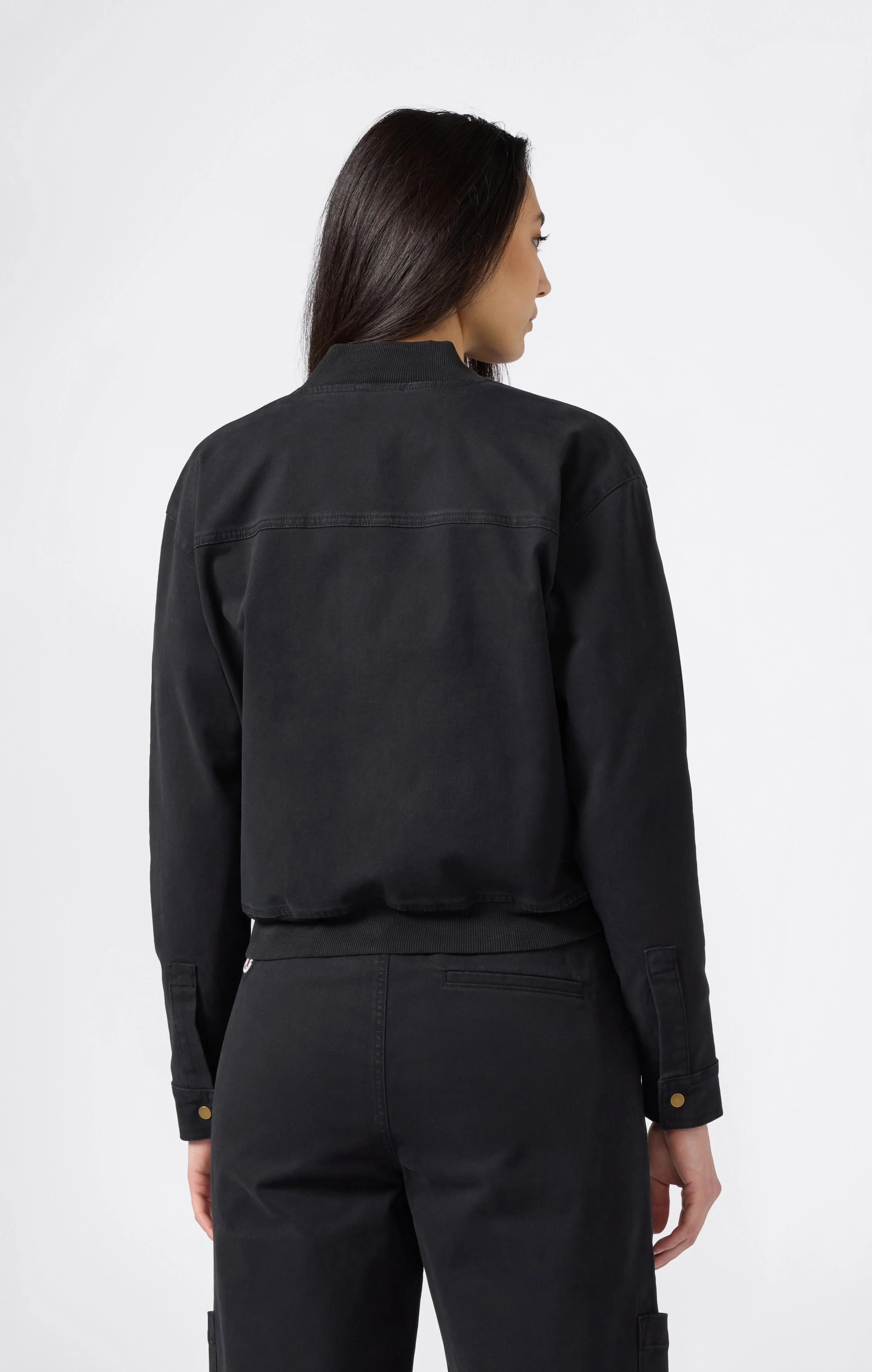 Women’s Cropped Twill Utility Jacket Time Capsule - Image 5