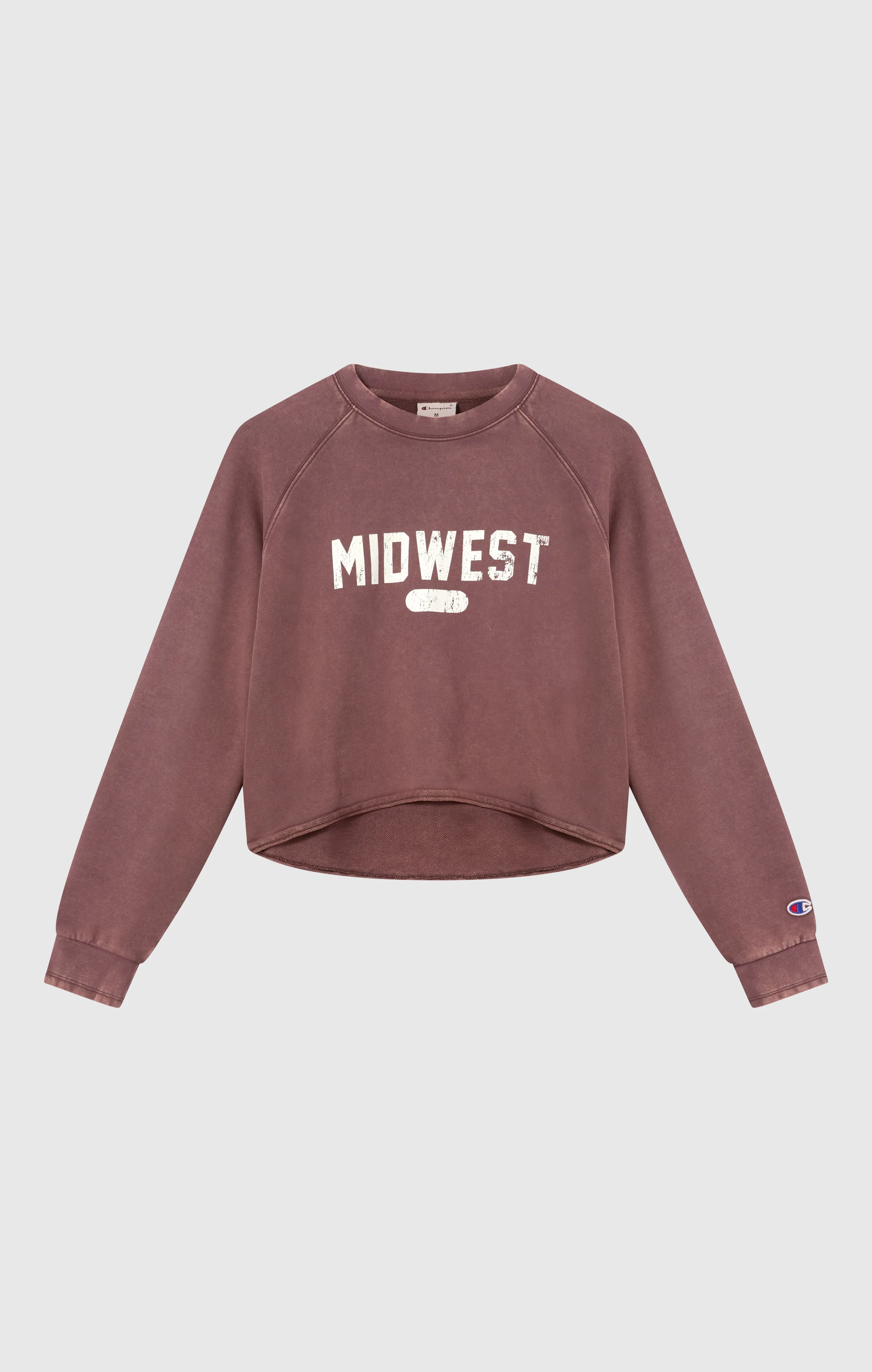 Women’s East West Cropped Crewneck Sweatshirt - Image 5