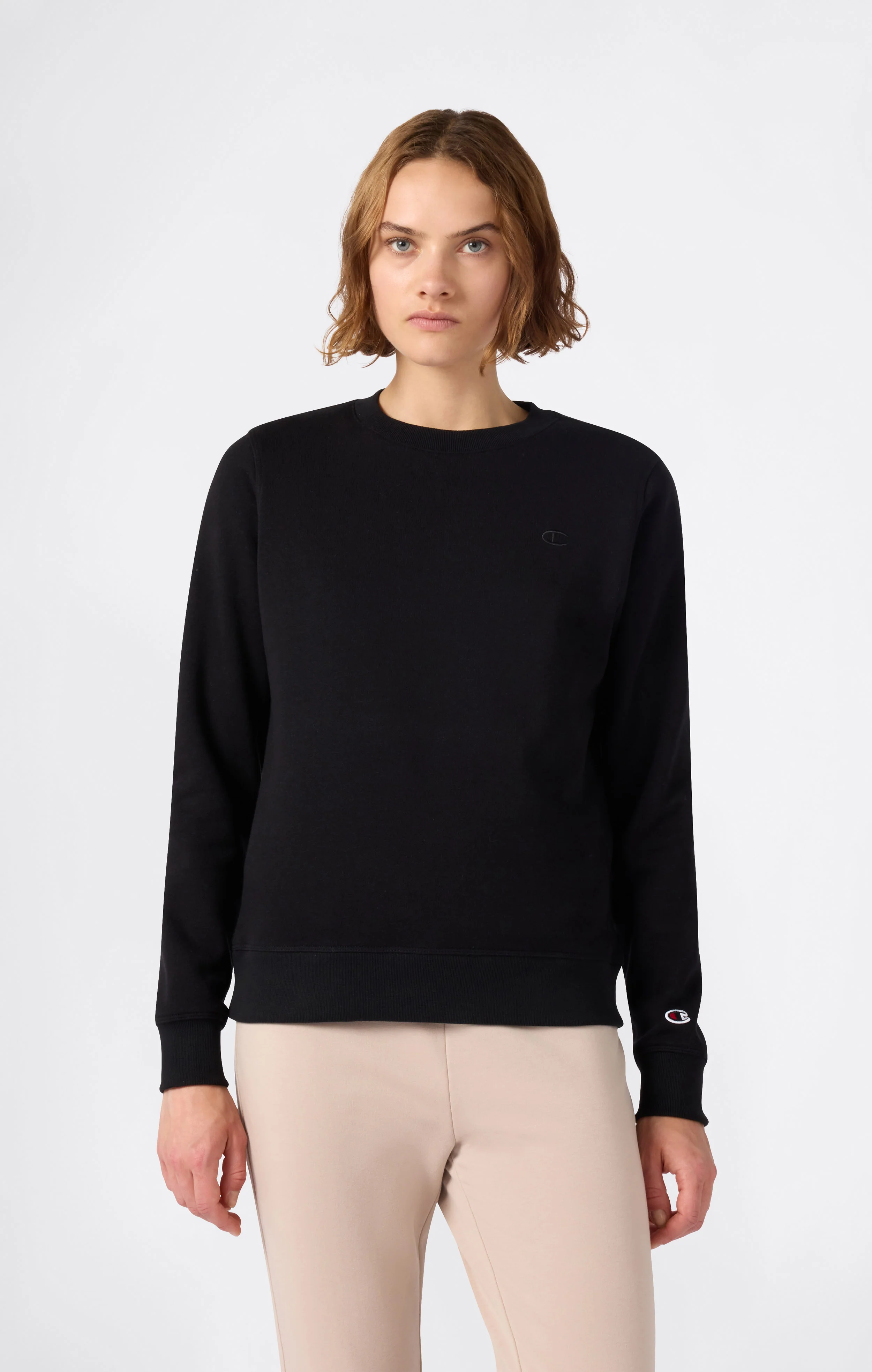 Women’s Fleece Crewneck Sweatshirt Icons - Image 3