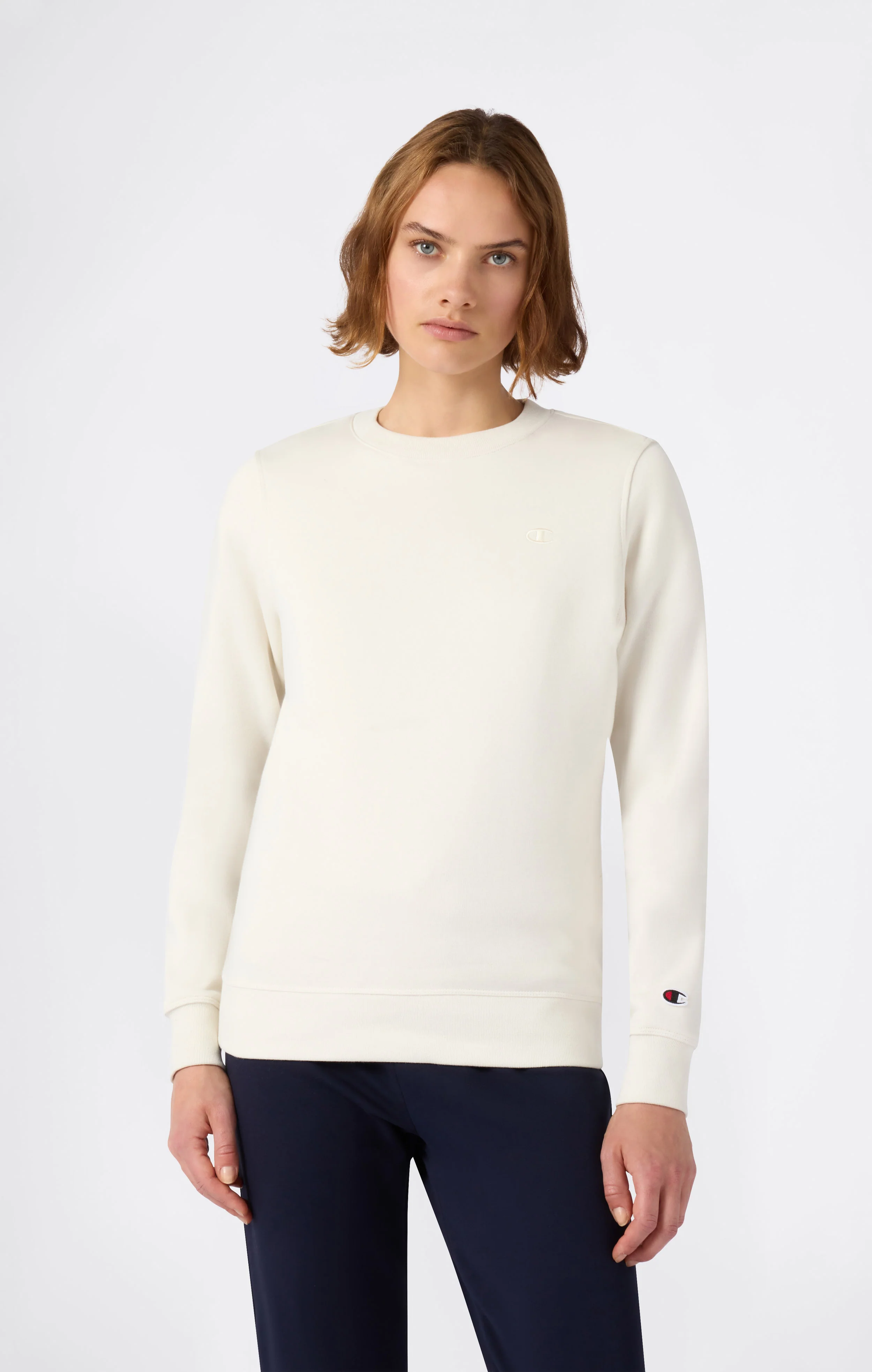 Women’s Fleece Crewneck Sweatshirt Icons - Image 4
