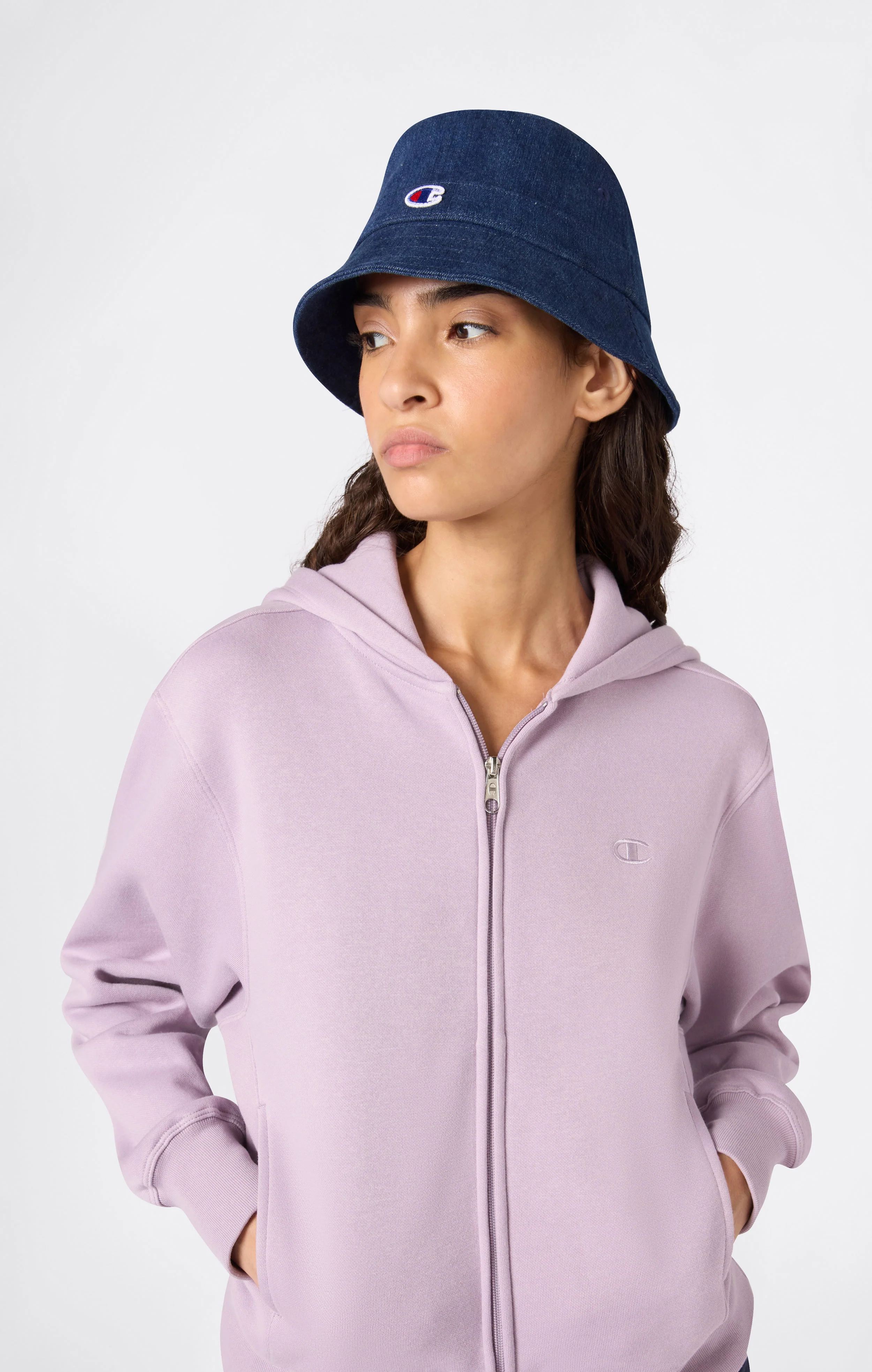Women's Fleece Full Zip Hoodie Icons - Image 2