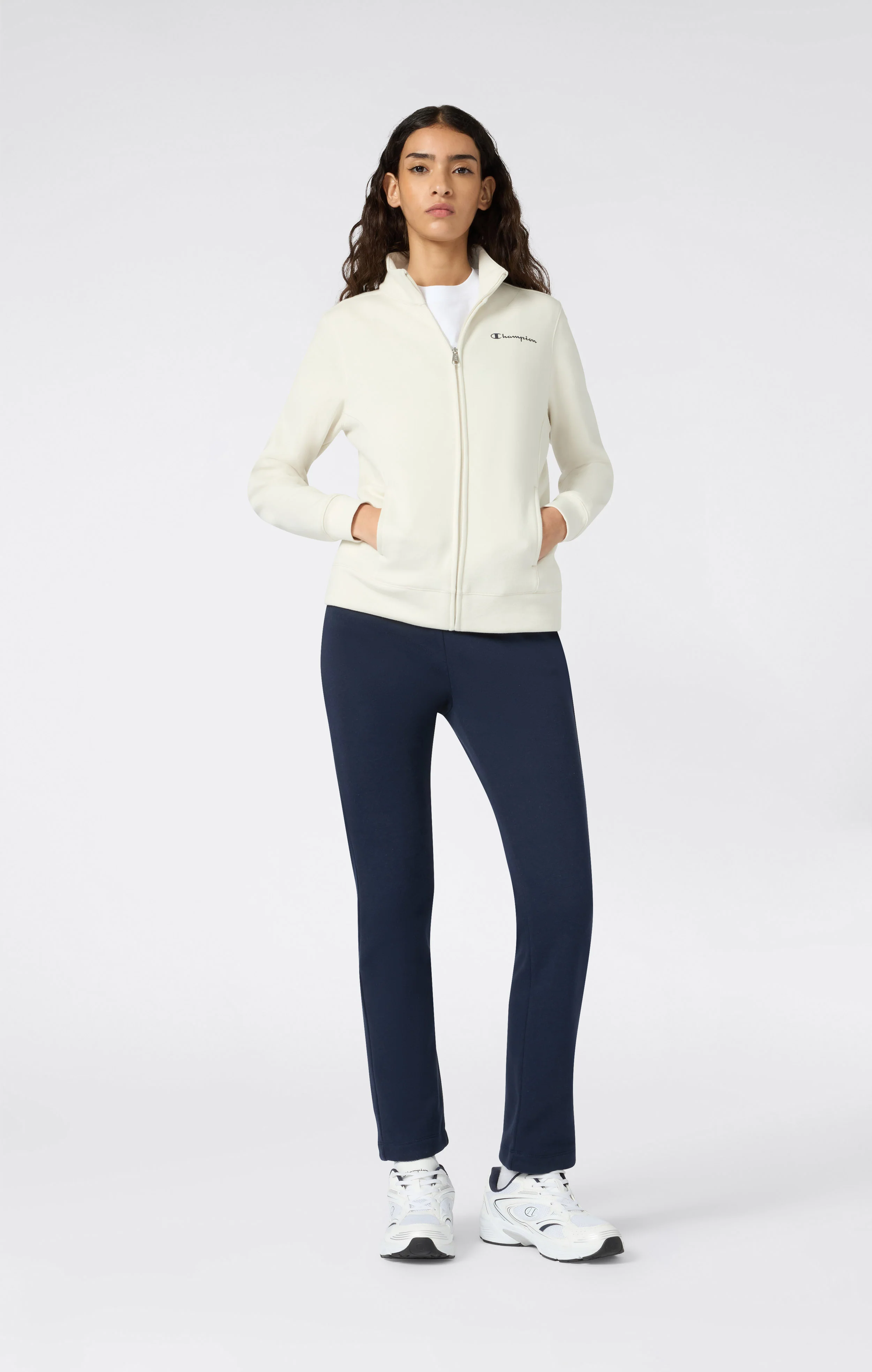 Women's Fleece Full Zip Suit Sweatsuits - Image 3