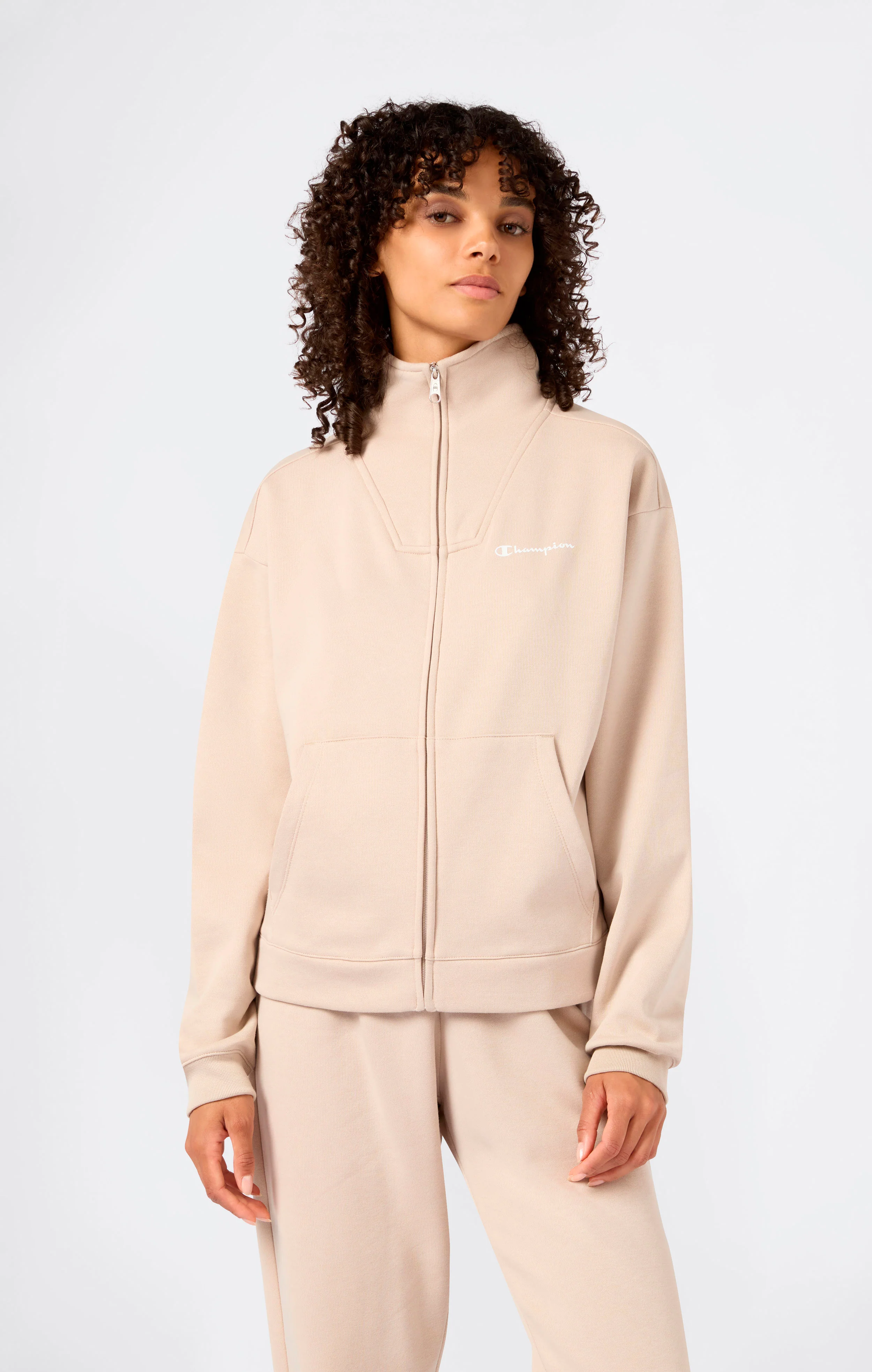 Women's Fleece Full Zip Suit Sweatsuits - Image 2