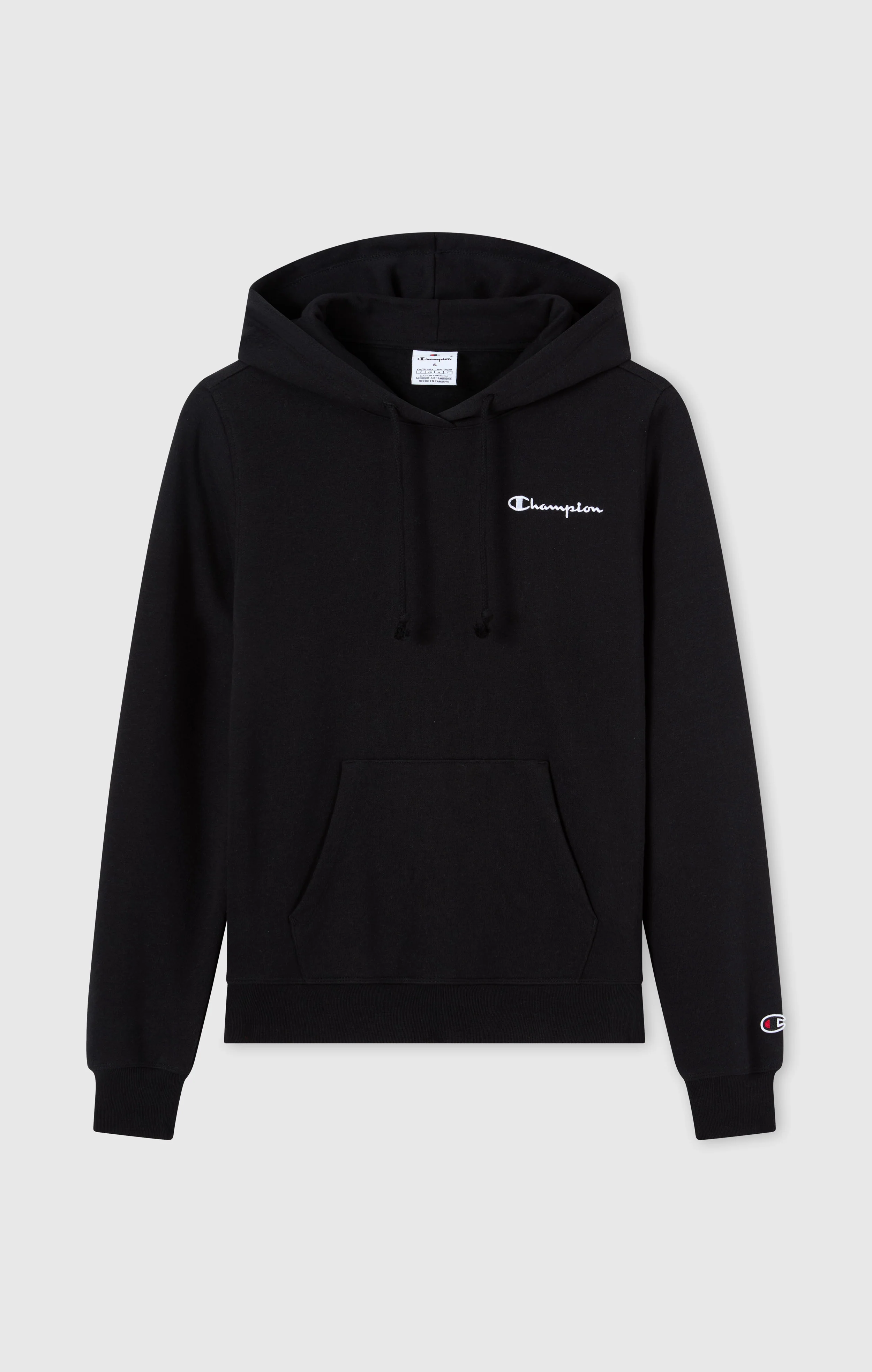 Women’s Fleece Hoodie with Small Embroidered Logo Icons - Image 5