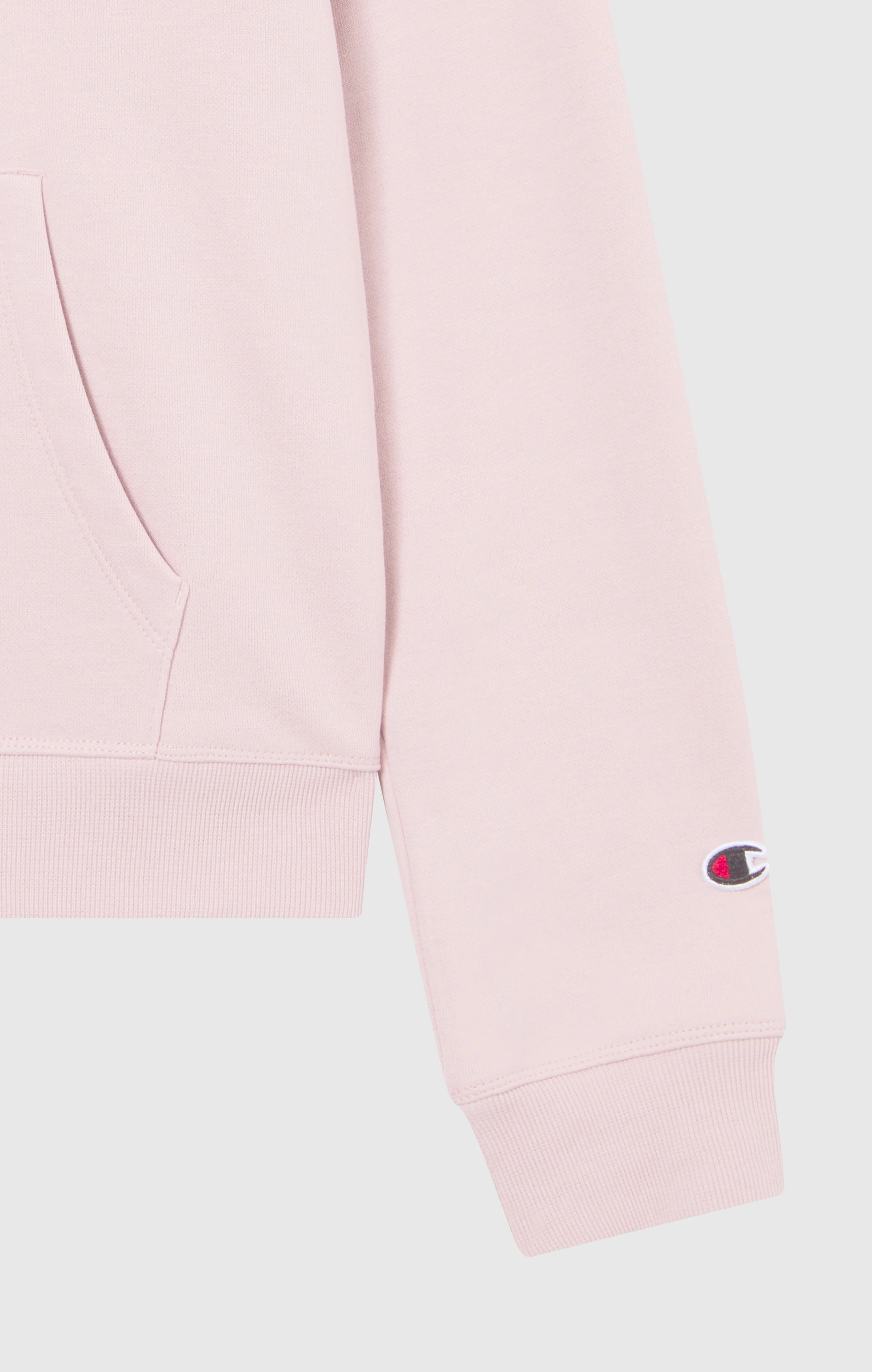 Women’s Fleece Hoodie with Small Embroidered Logo Icons - Image 6