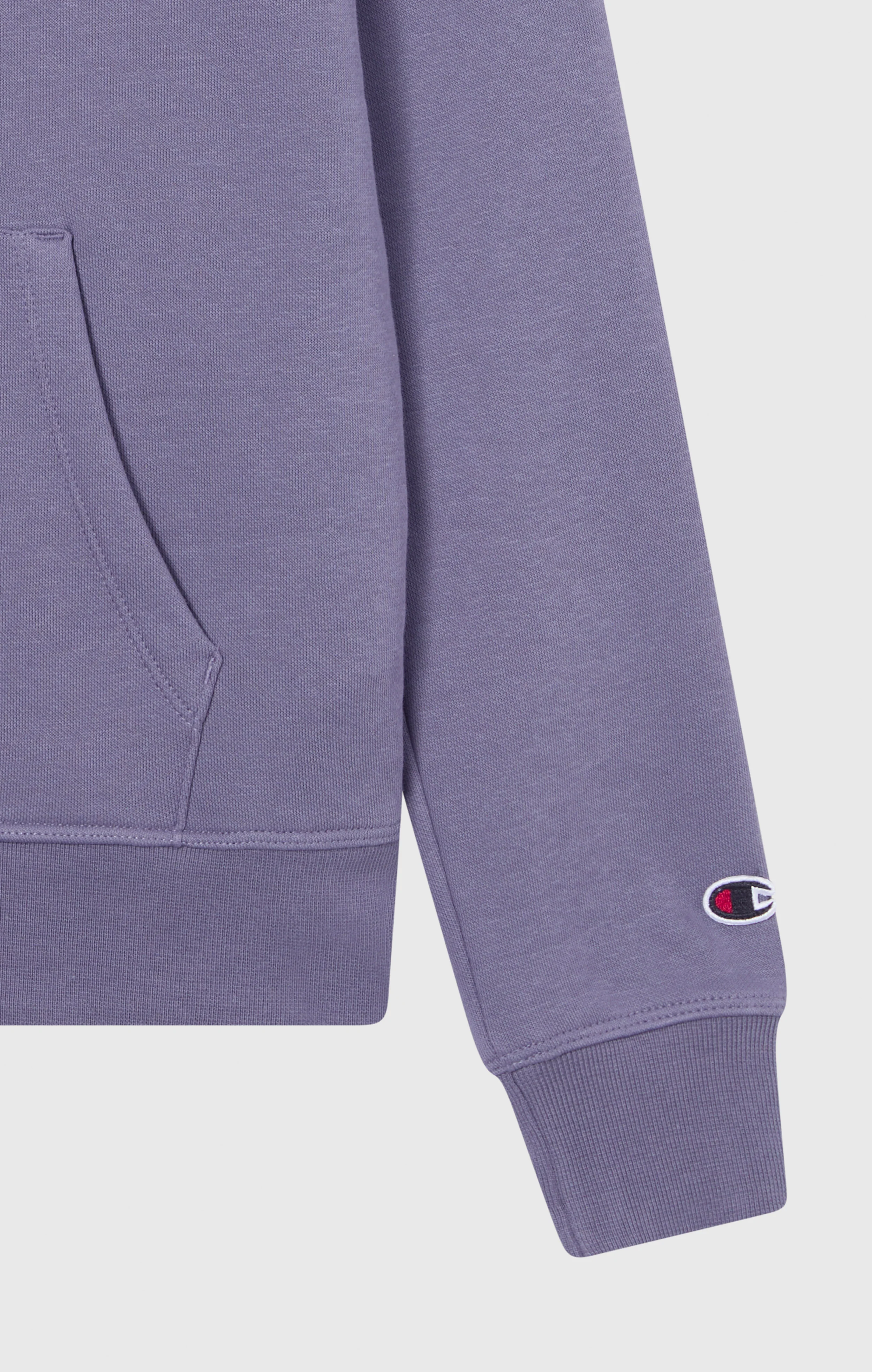 Women’s Fleece Hoodie with Small Embroidered Logo Icons - Image 6