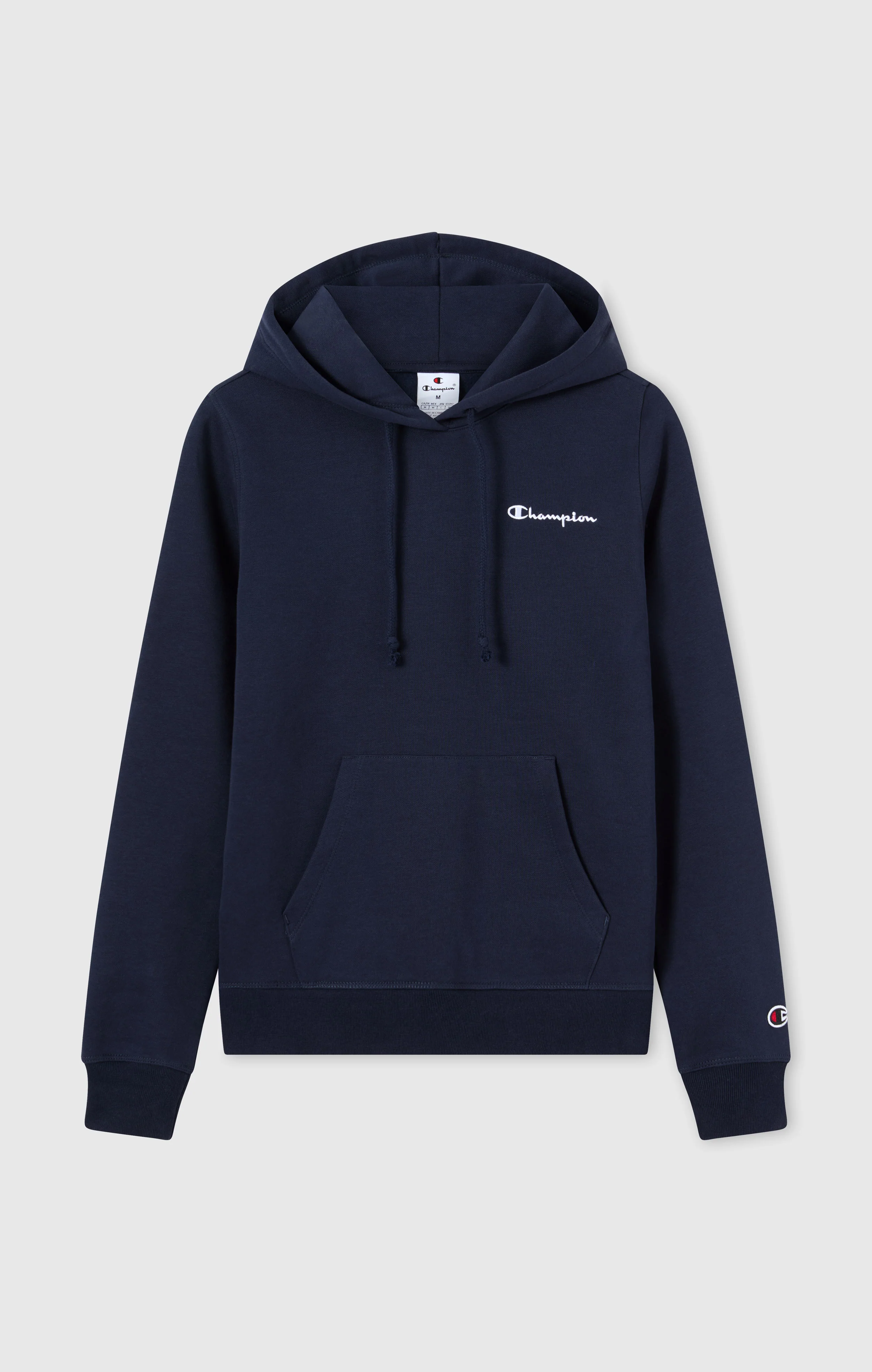 Women’s Fleece Hoodie with Small Embroidered Logo Icons - Image 5