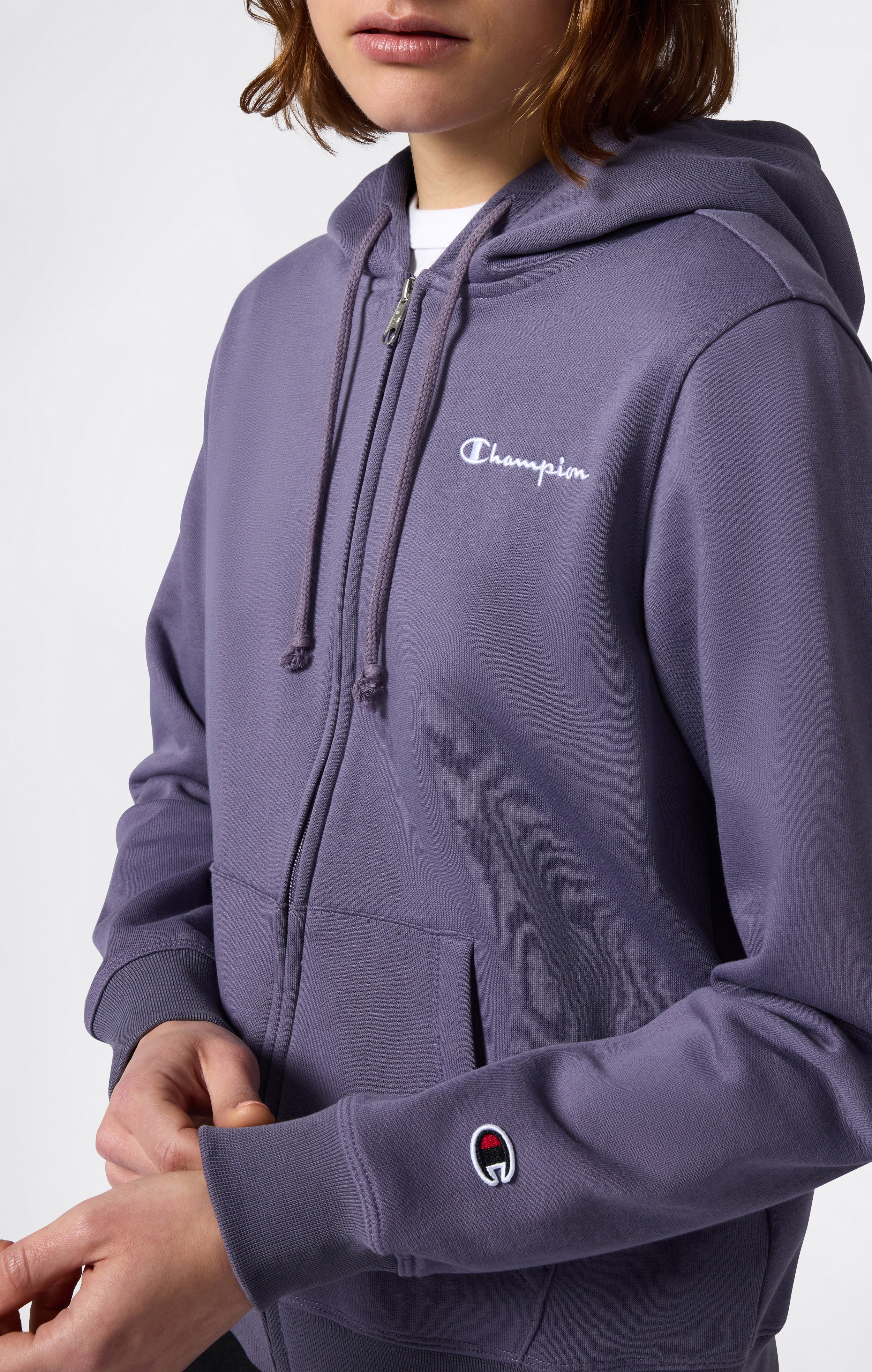 Women's Full Zip Fleece Hoodie Icons - Image 2