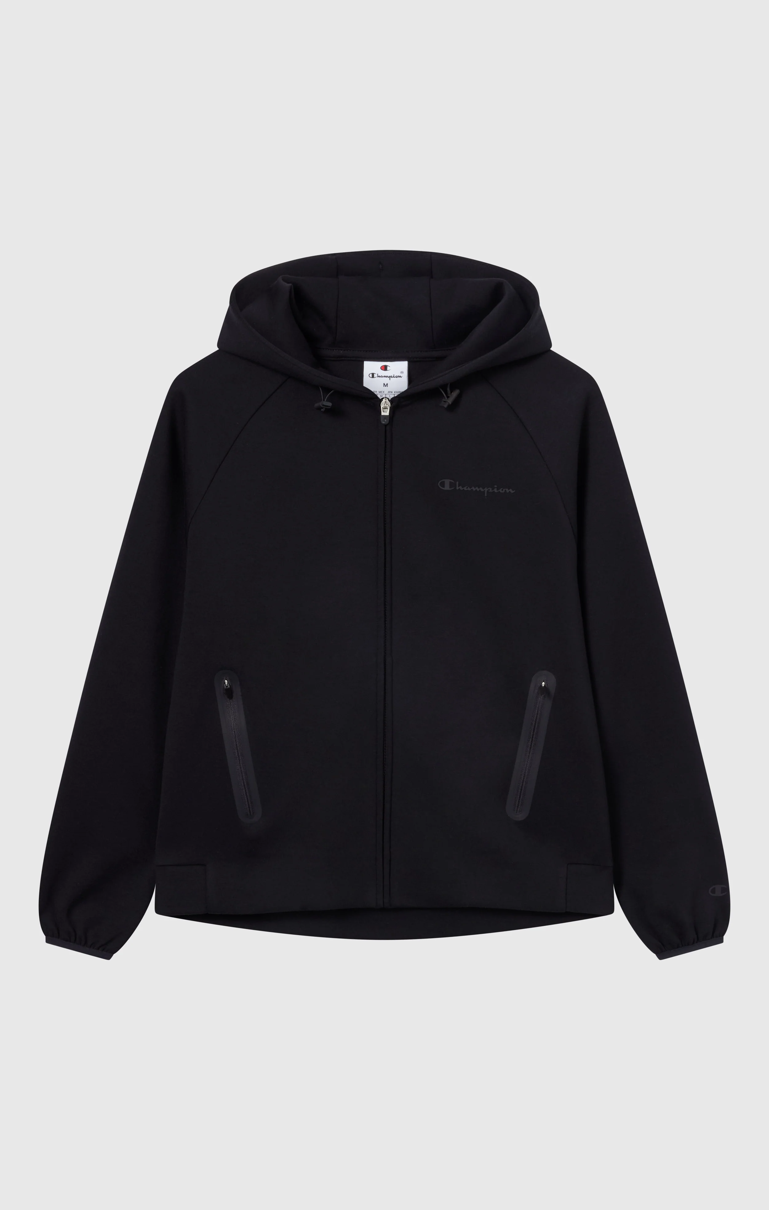 Women’s Full Zip Hoodie Stretch Poly-Cotton Sweatshirt C-Tech - Image 6