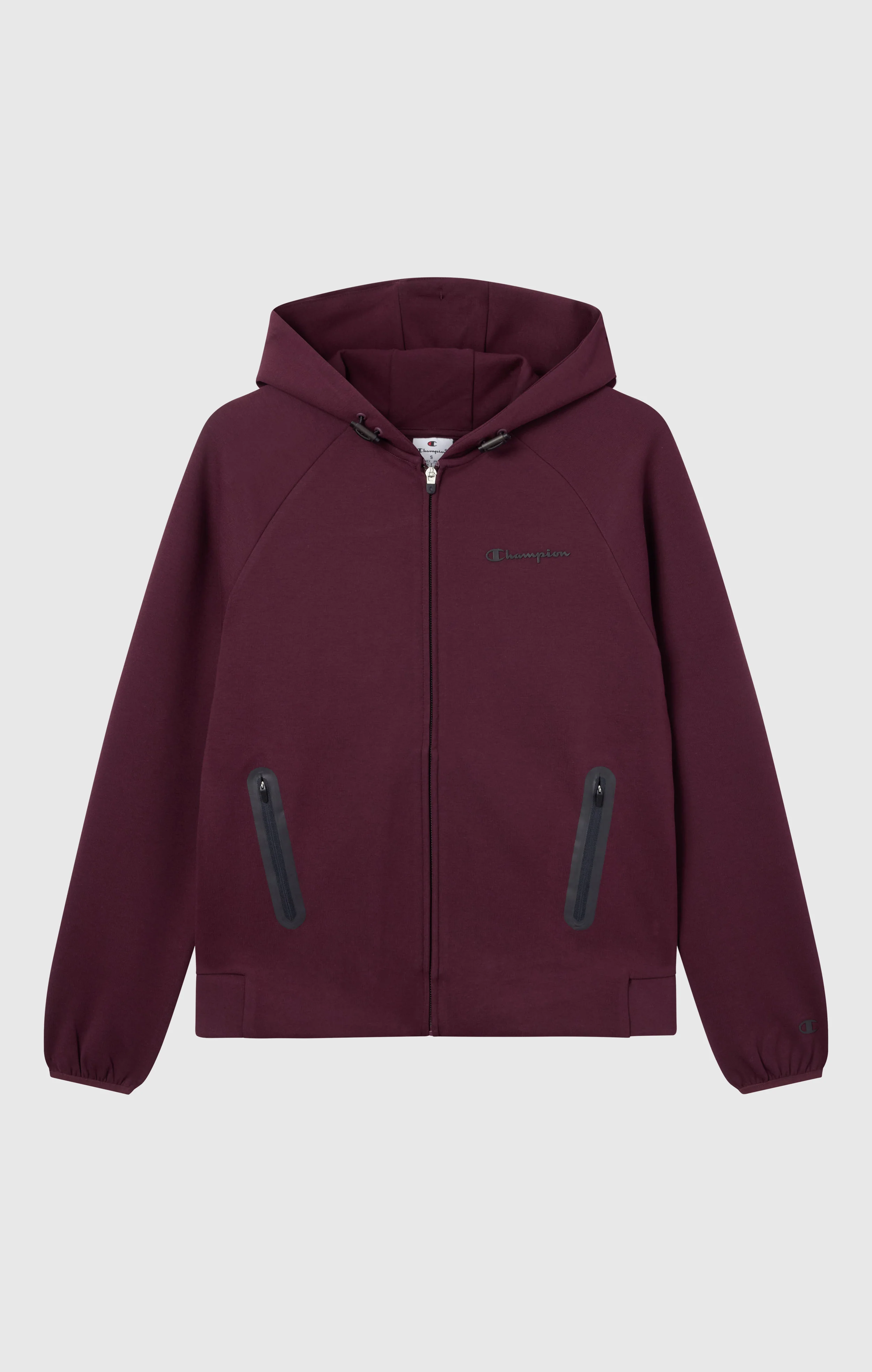 Women’s Full Zip Hoodie Stretch Poly-Cotton Sweatshirt C-Tech - Image 5