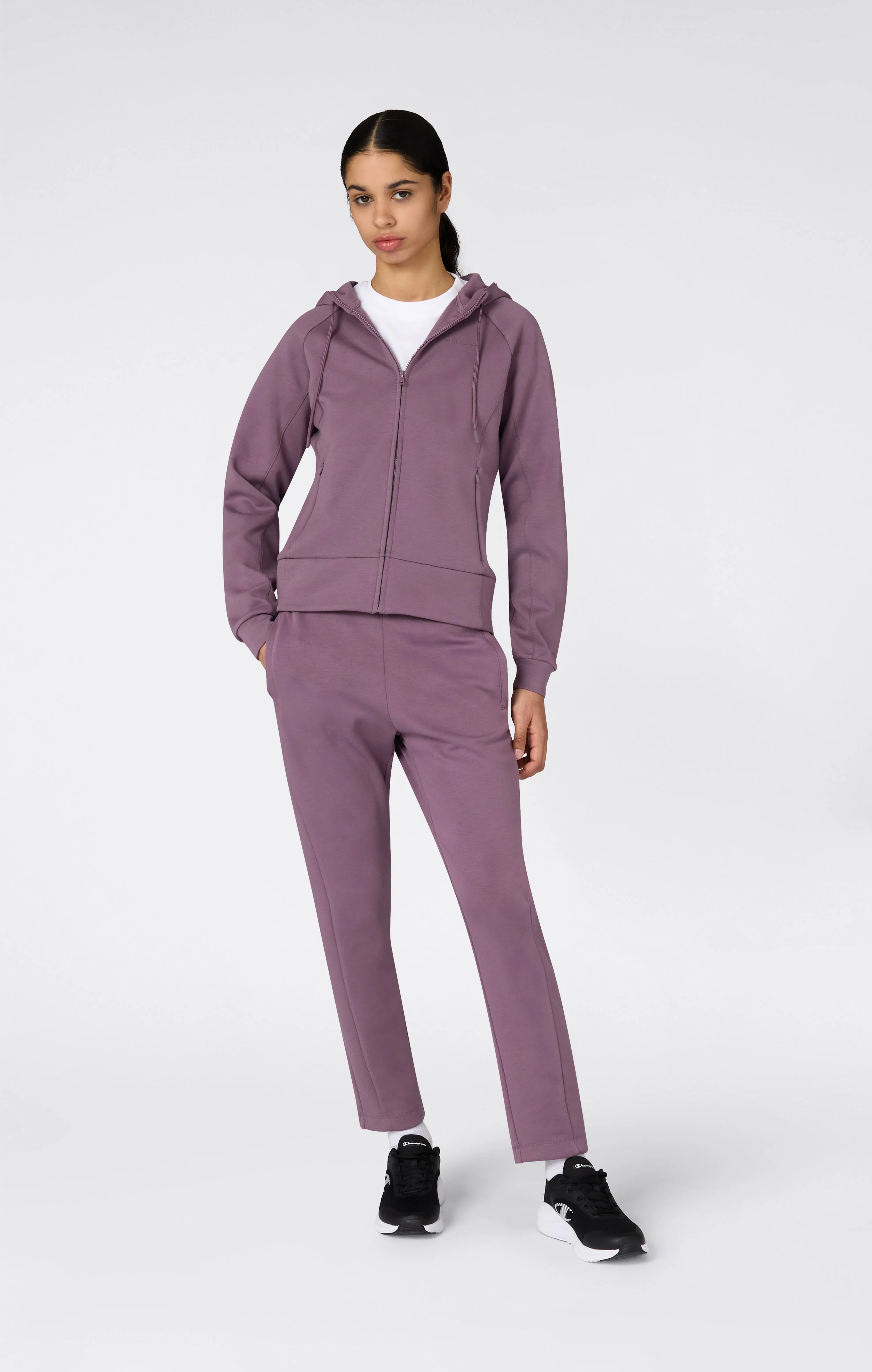 Women’s Full Zip Interlock Hoodie - Image 4