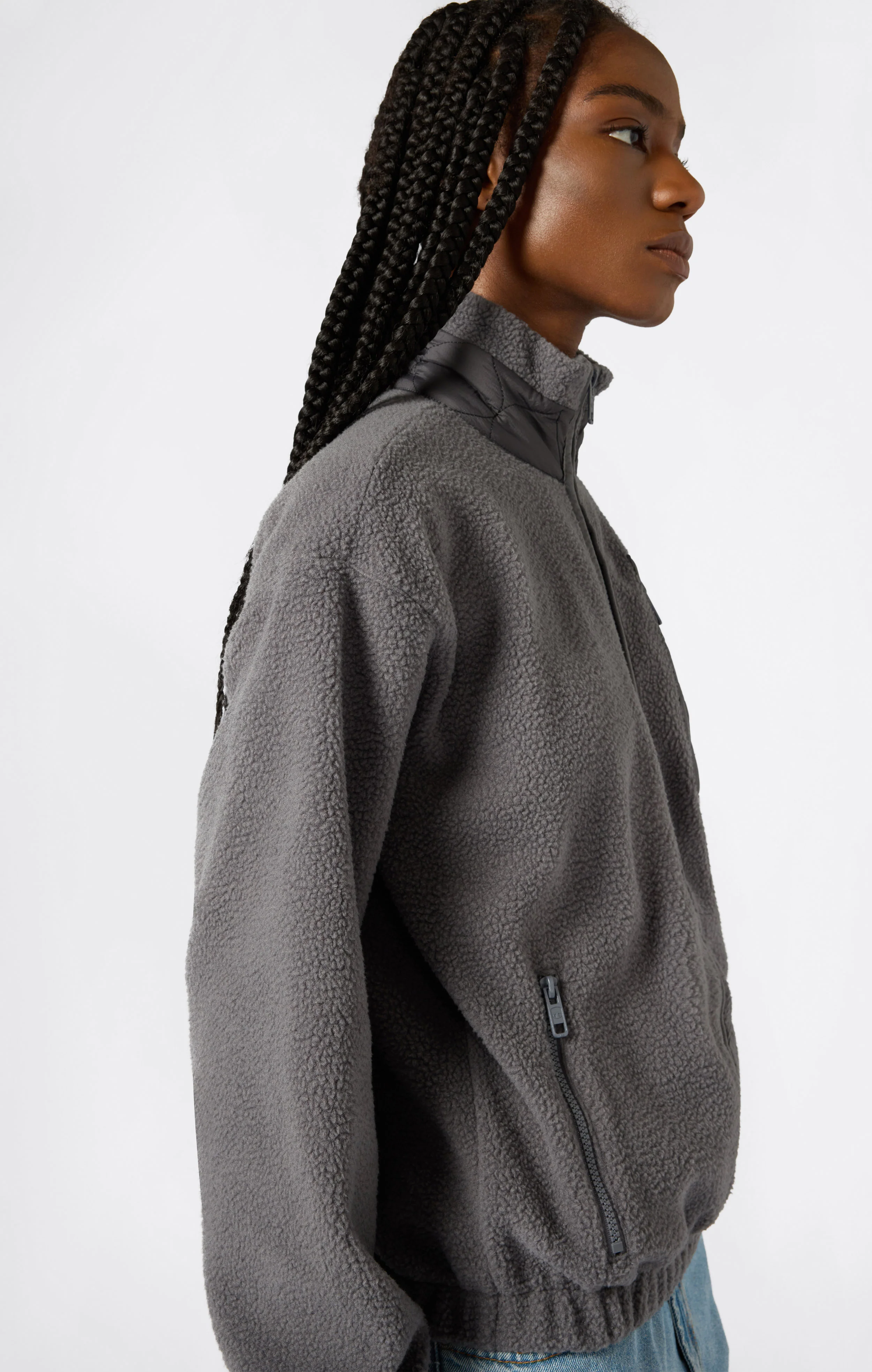 Women's Full Zip Polar Jacket - Image 3