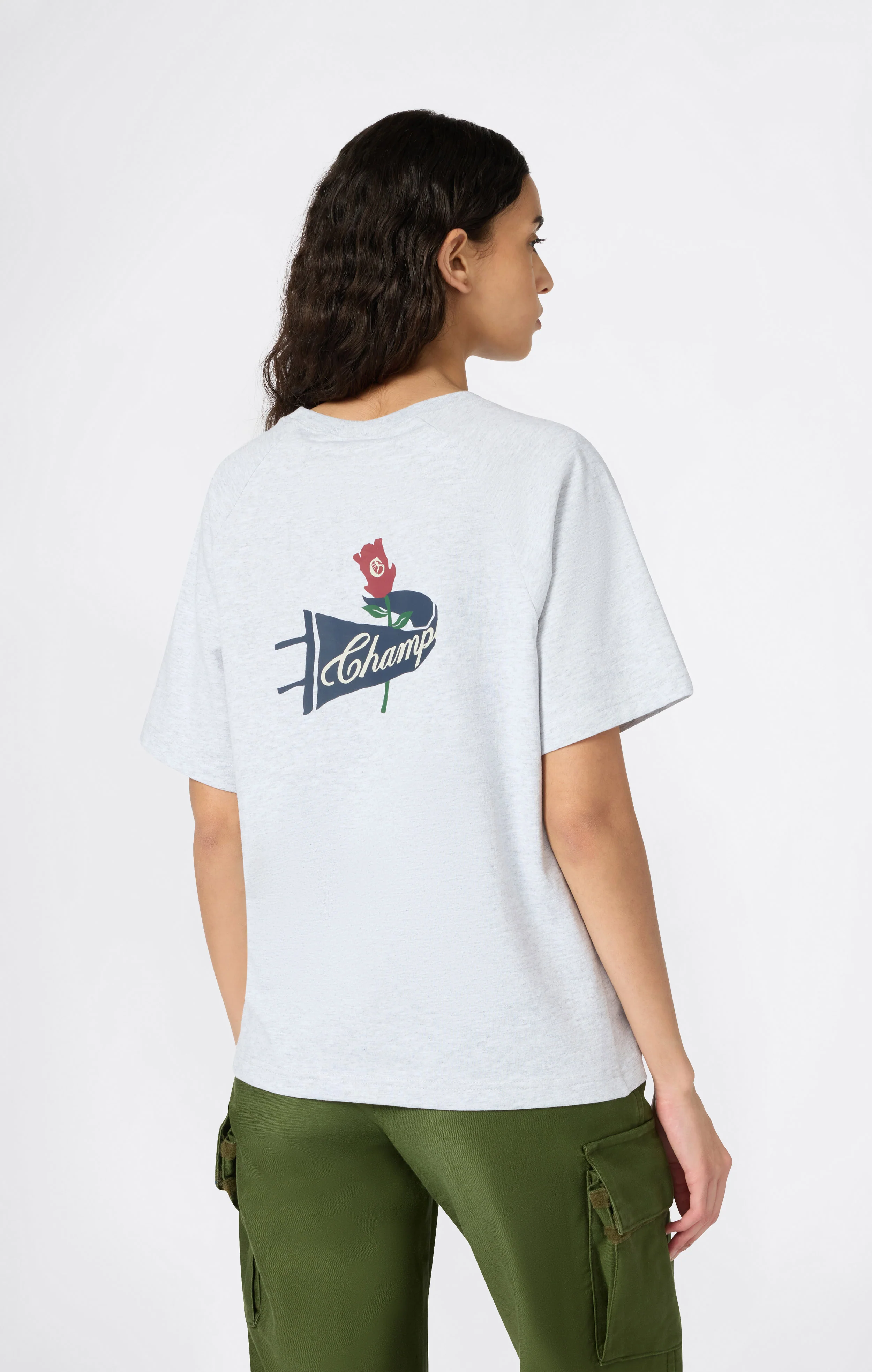 Women’s Reverse Weave Graphic T-Shirt - Image 5
