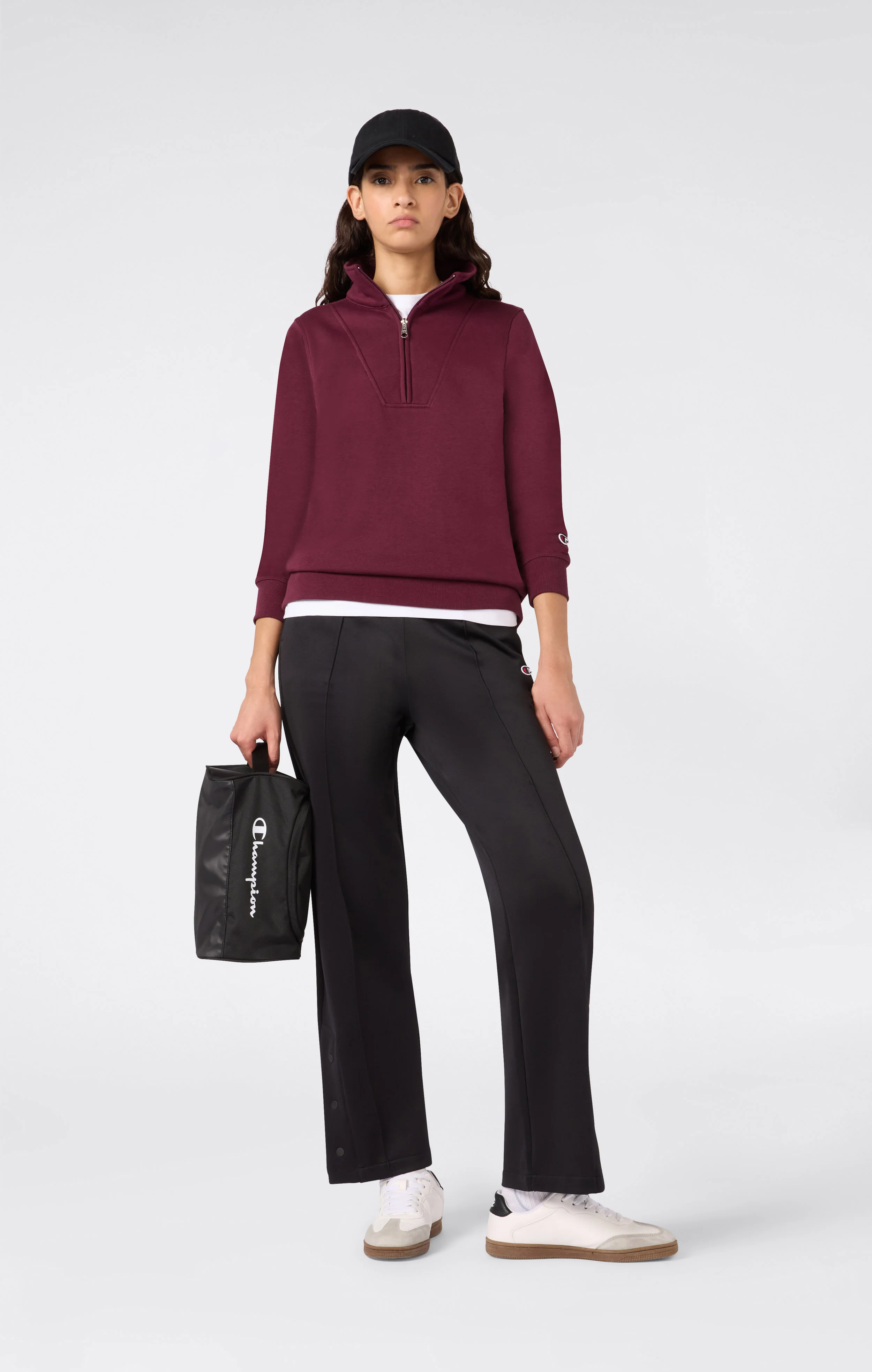 Women’s Half Zip Fleece Sweatshirt Icons - Image 5