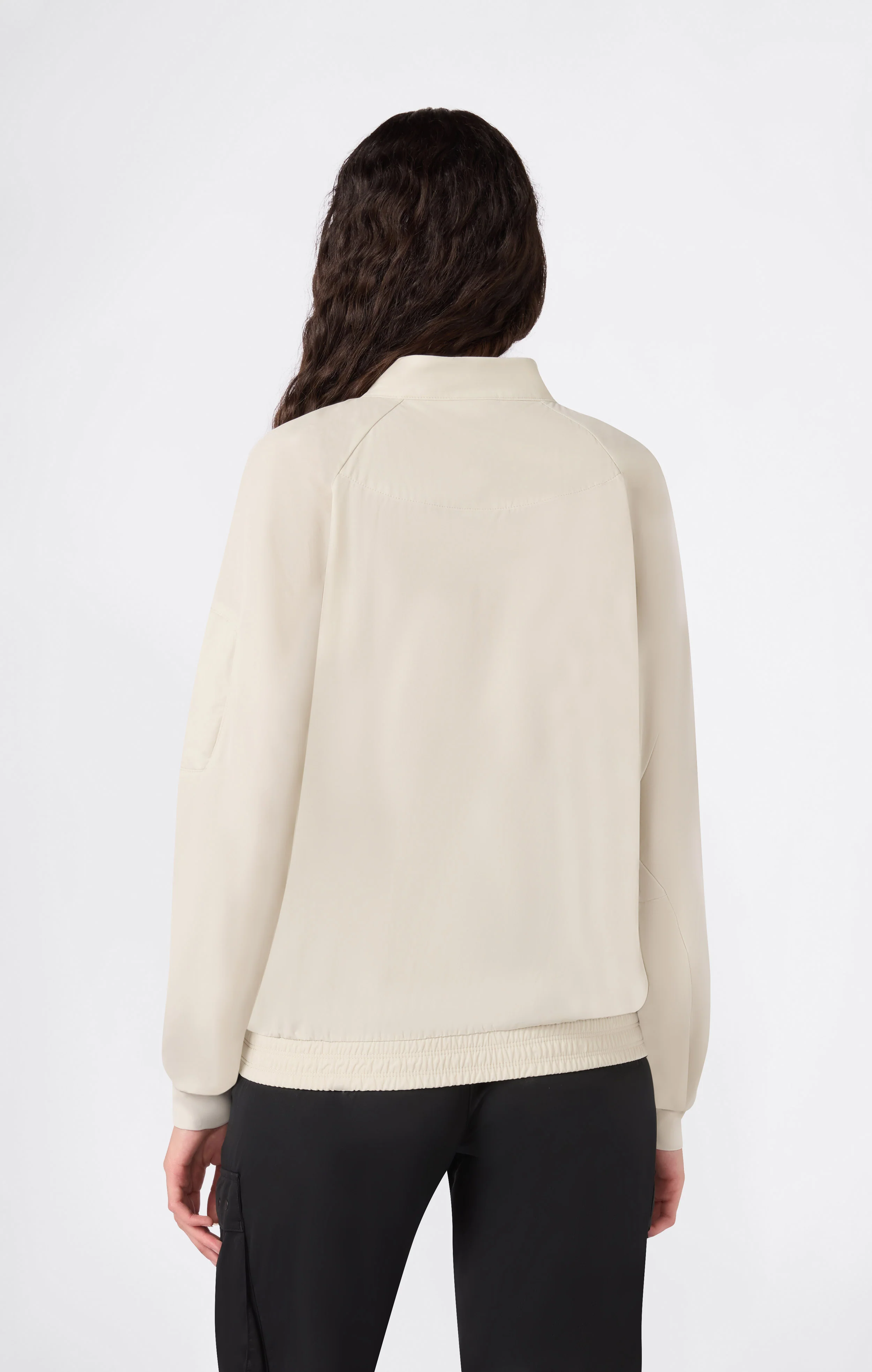 Women’s Half Zip Ultra Light Woven Top - Image 5