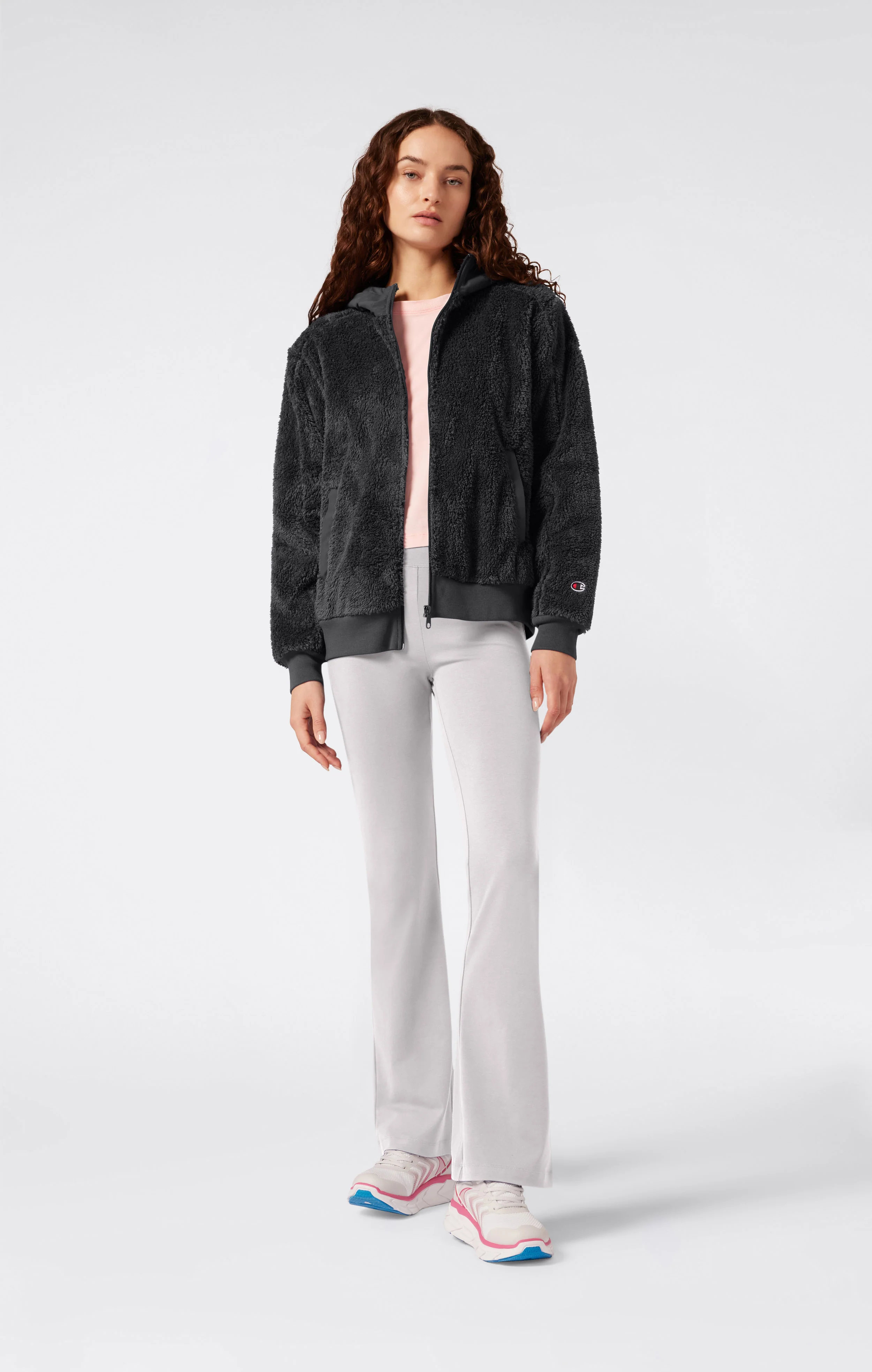 Women’s Polar Teddy Full-Zip Hoodie - Image 2