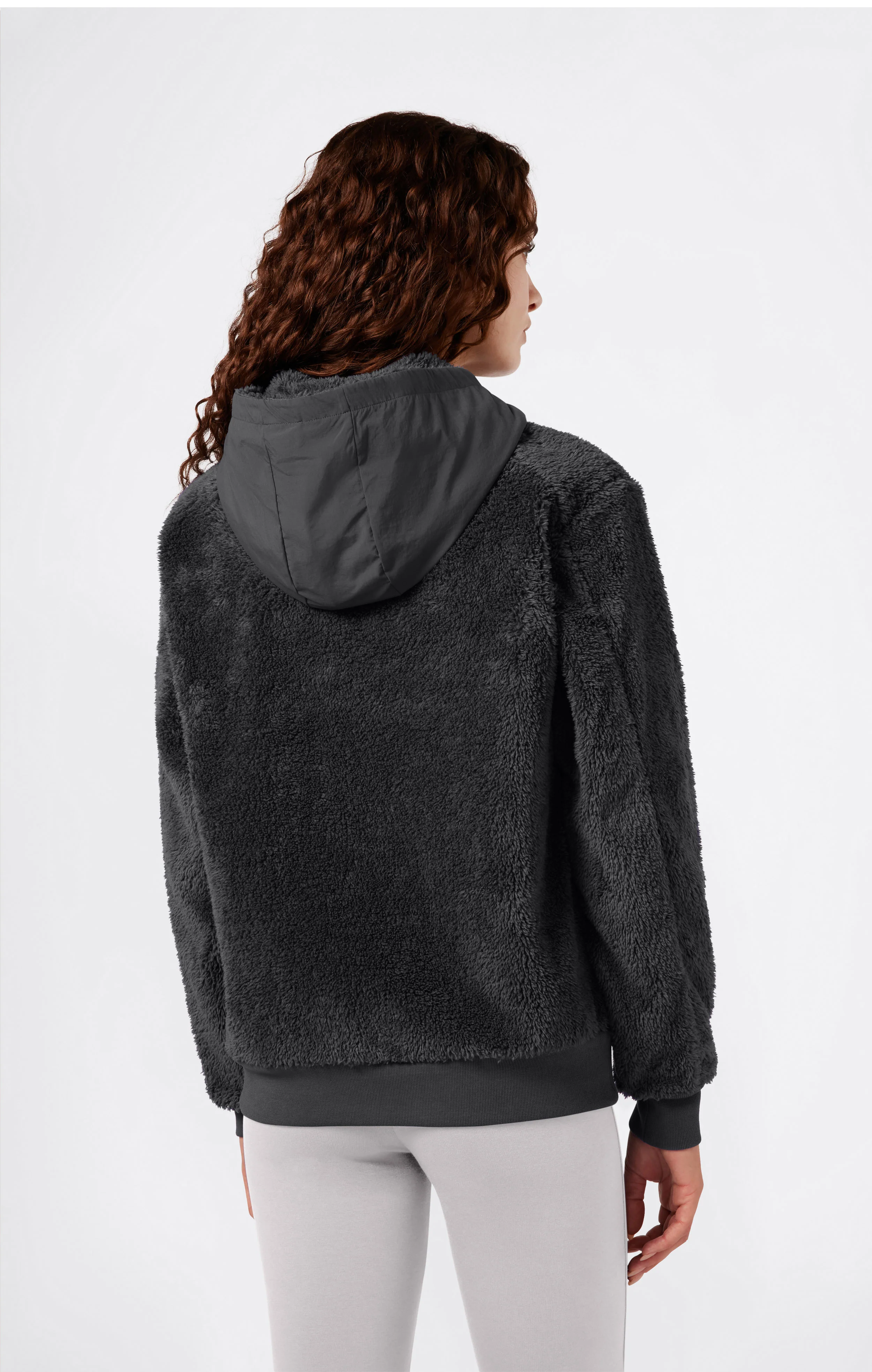 Women’s Polar Teddy Full-Zip Hoodie - Image 3