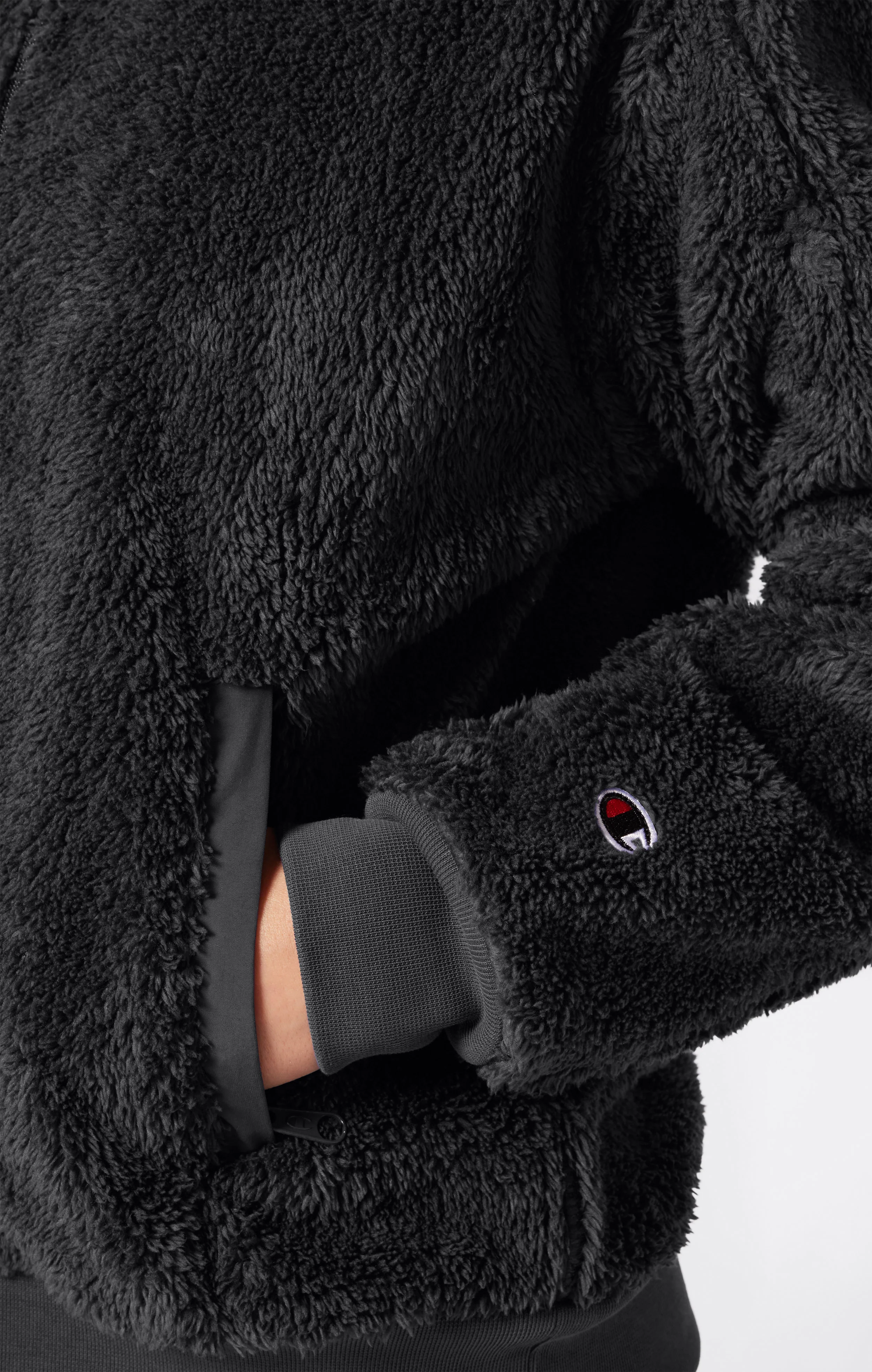 Women’s Polar Teddy Full-Zip Hoodie - Image 4