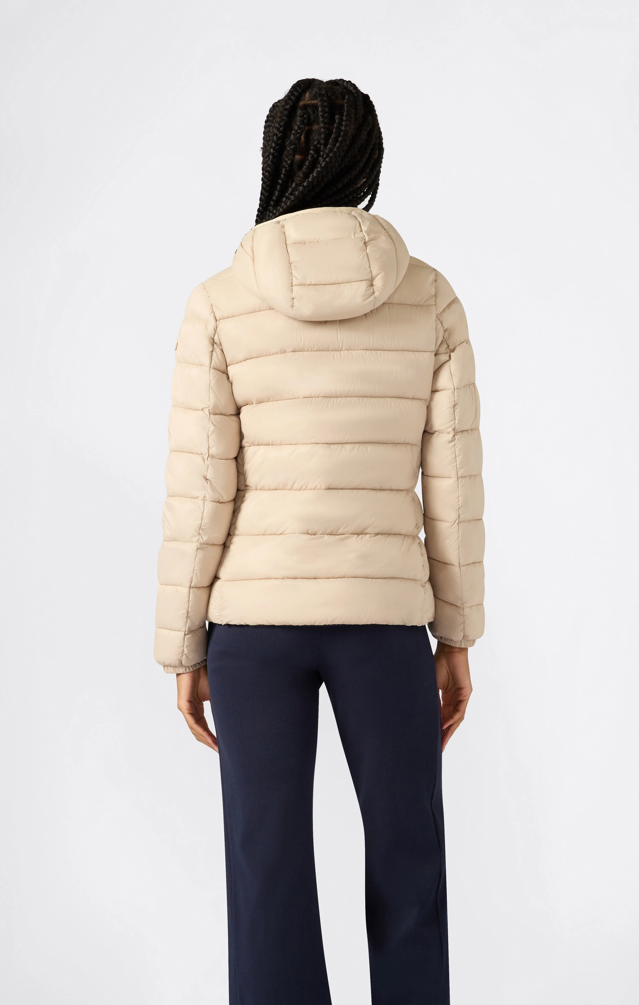 Women's Hooded Padded Jacket - Image 4