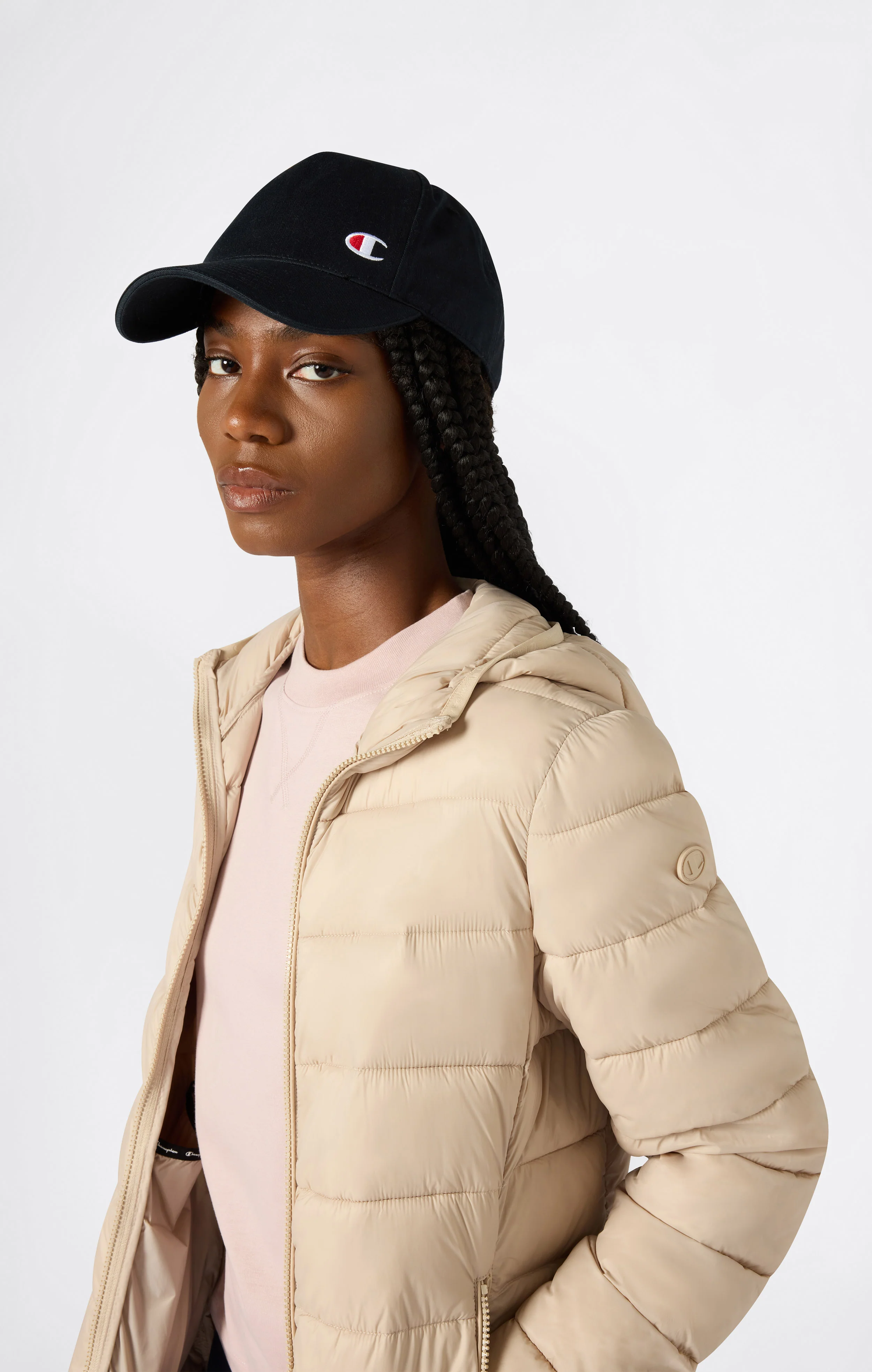 Women's Hooded Padded Jacket - Image 5