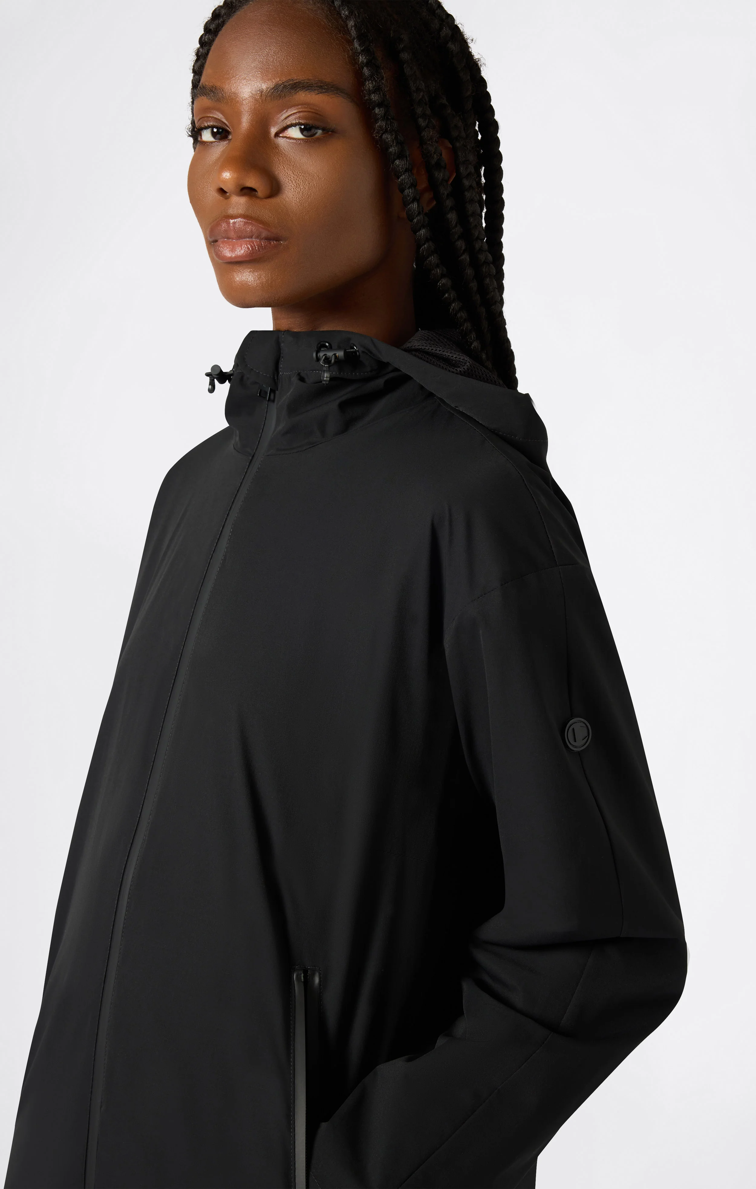 Women's Hooded Windbreaker Jacket - Image 3
