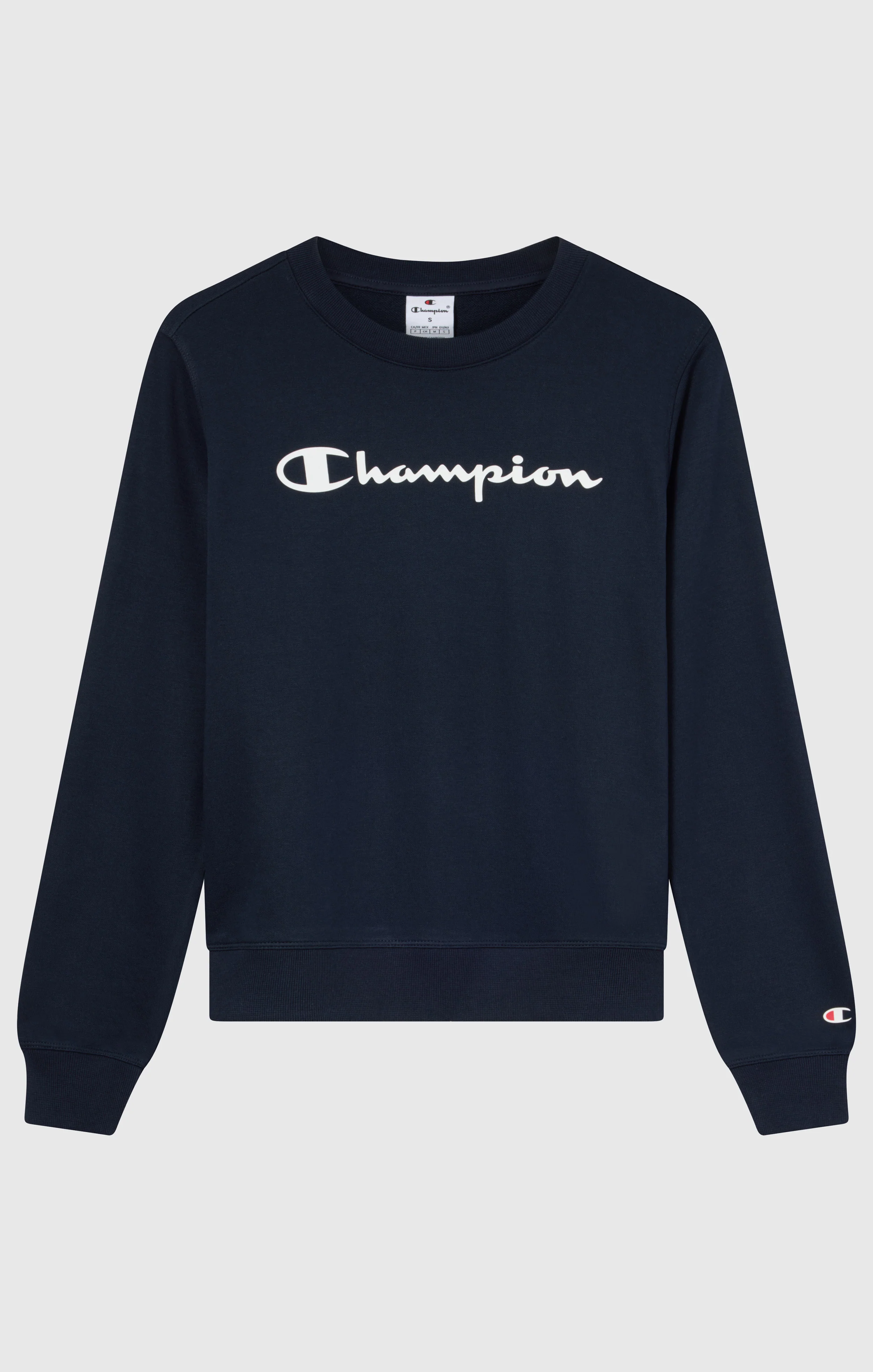 Women’s Lightweight Crewneck Sweatshirt with Maxi Printed Logo - Image 6