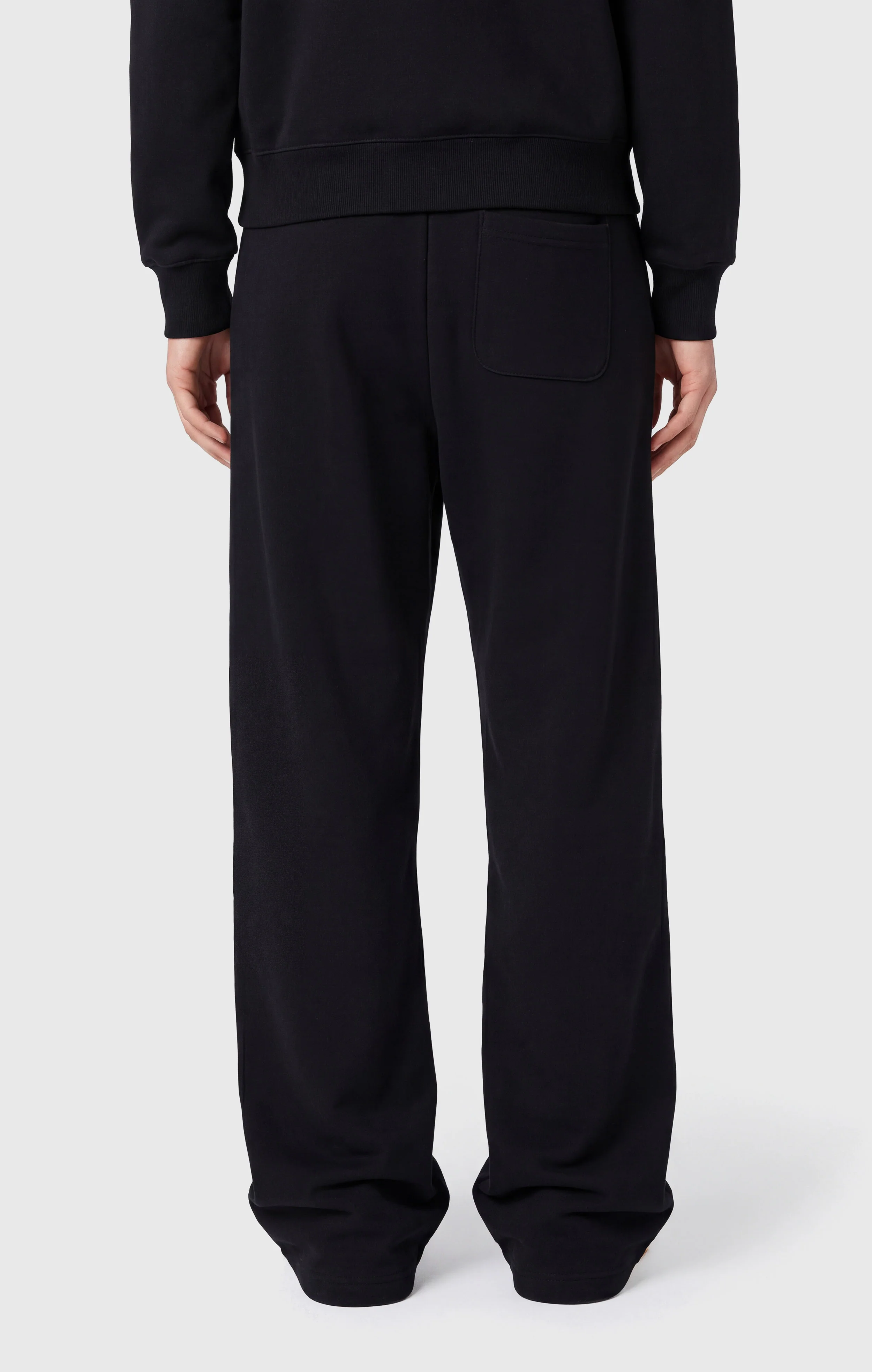 Women’s Lightweight Reverse Weave Wide Leg Pants - Image 3