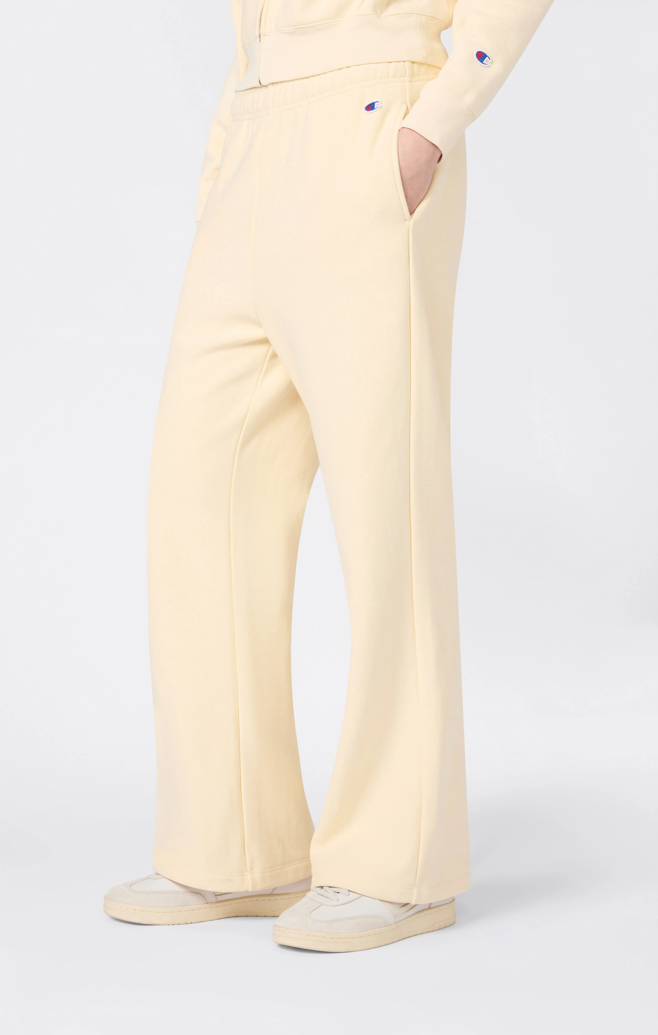 Women’s Lightweight Reverse Weave Wide Leg Pants