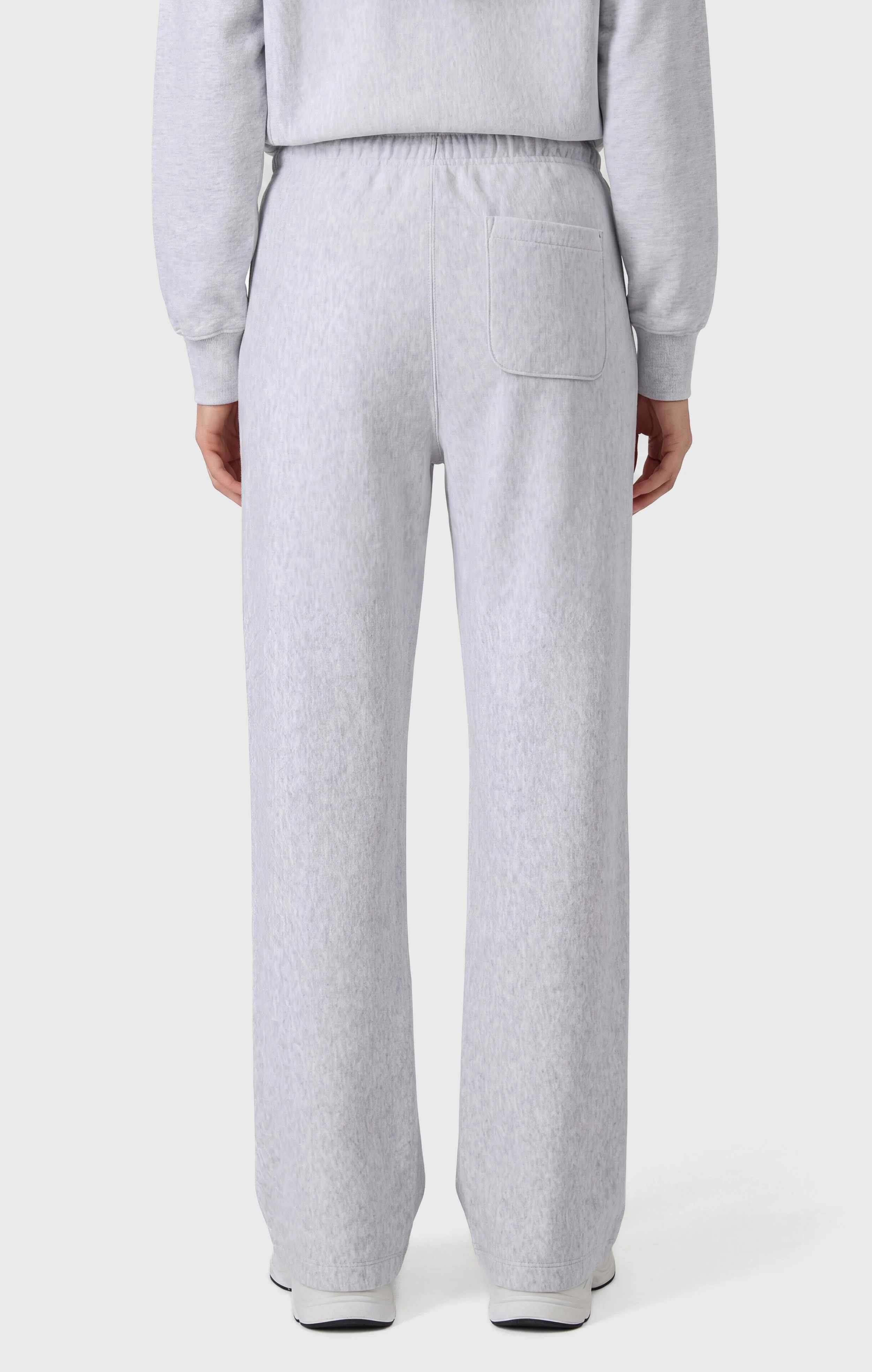 Women’s Lightweight Reverse Weave Wide Leg Pants - Image 3