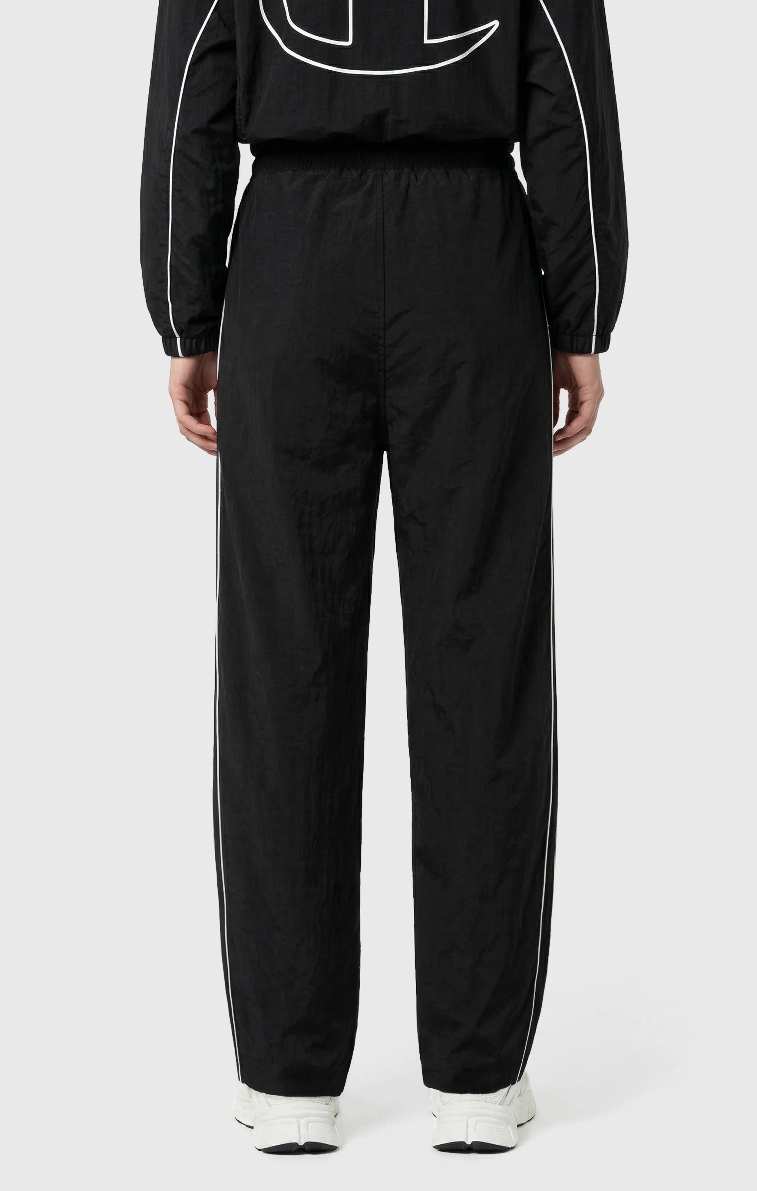 Women's Loose Fit Woven Nylon Pants - Image 3