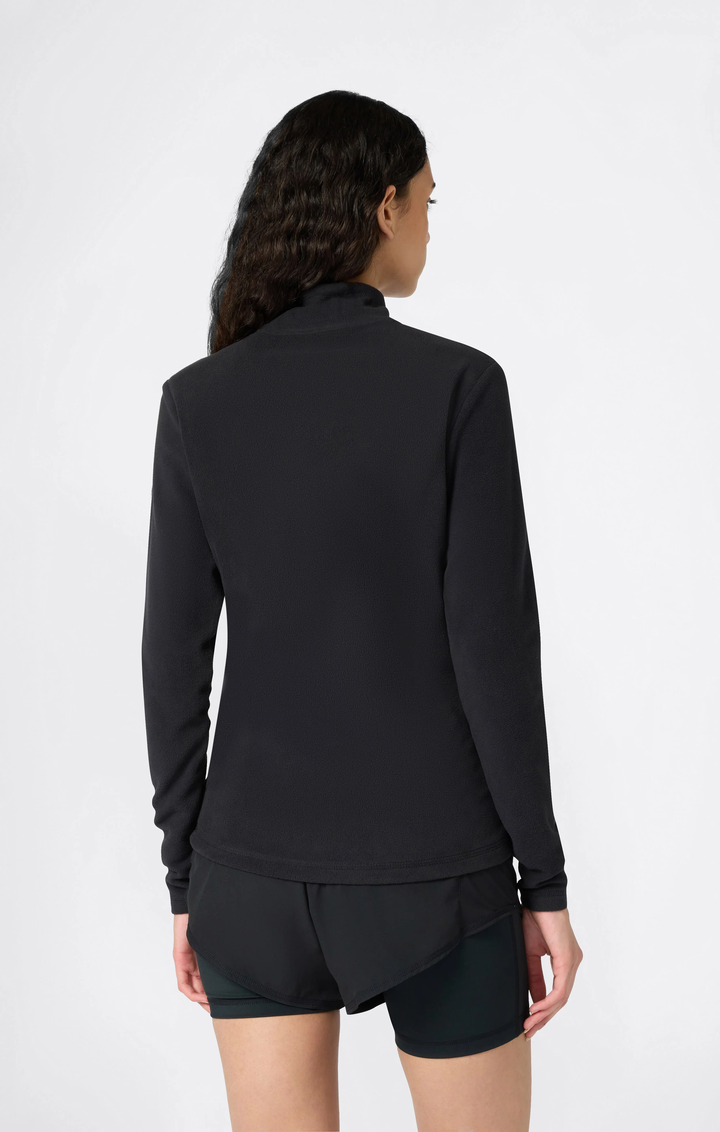 Women's Micro Polar Fleece Half Zip Top - Image 2