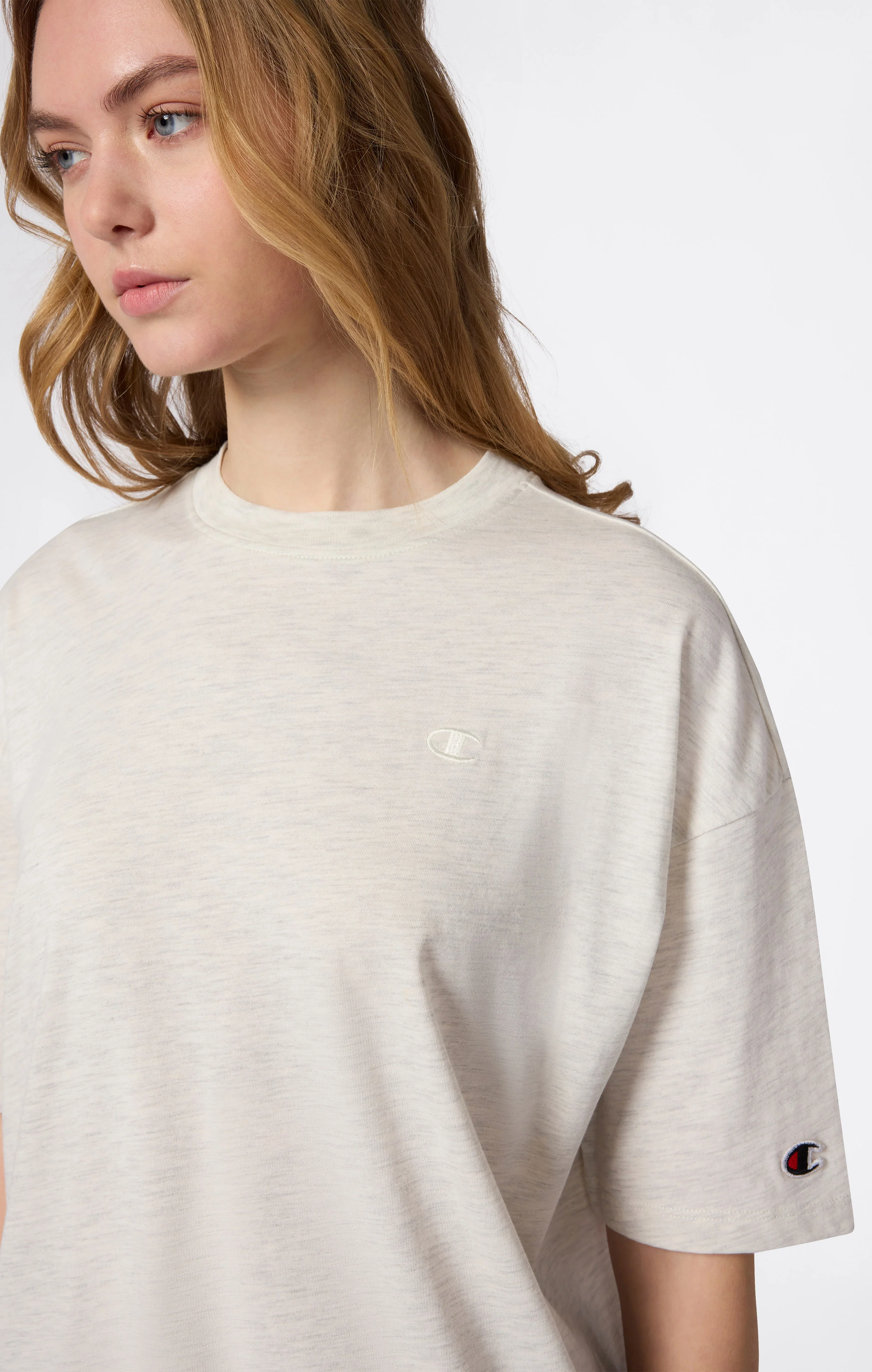 Women's Oversized Fit Light Short Sleeve Tee Icons - Image 4