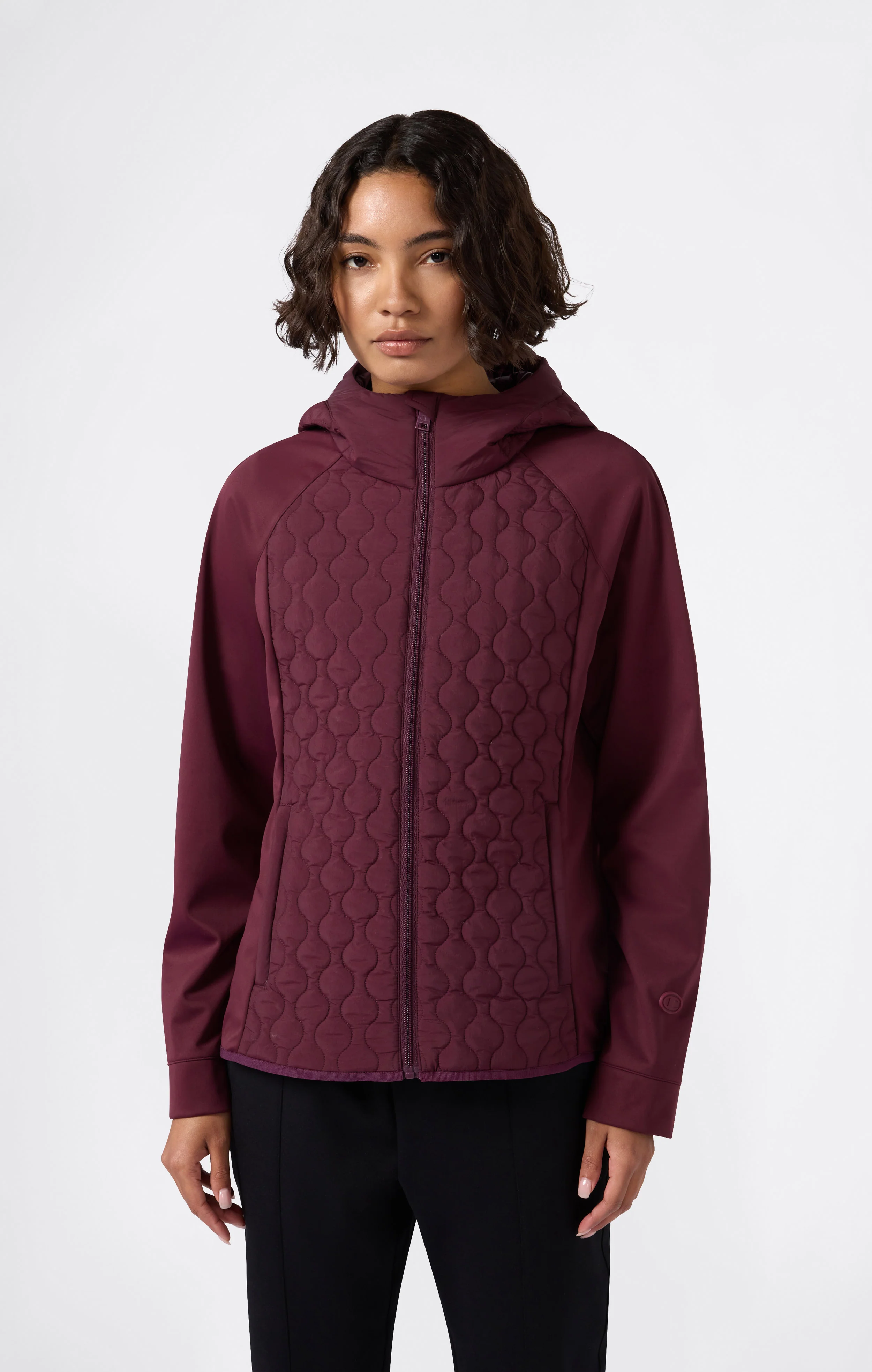 Women's Polyfilled Hooded Jacket