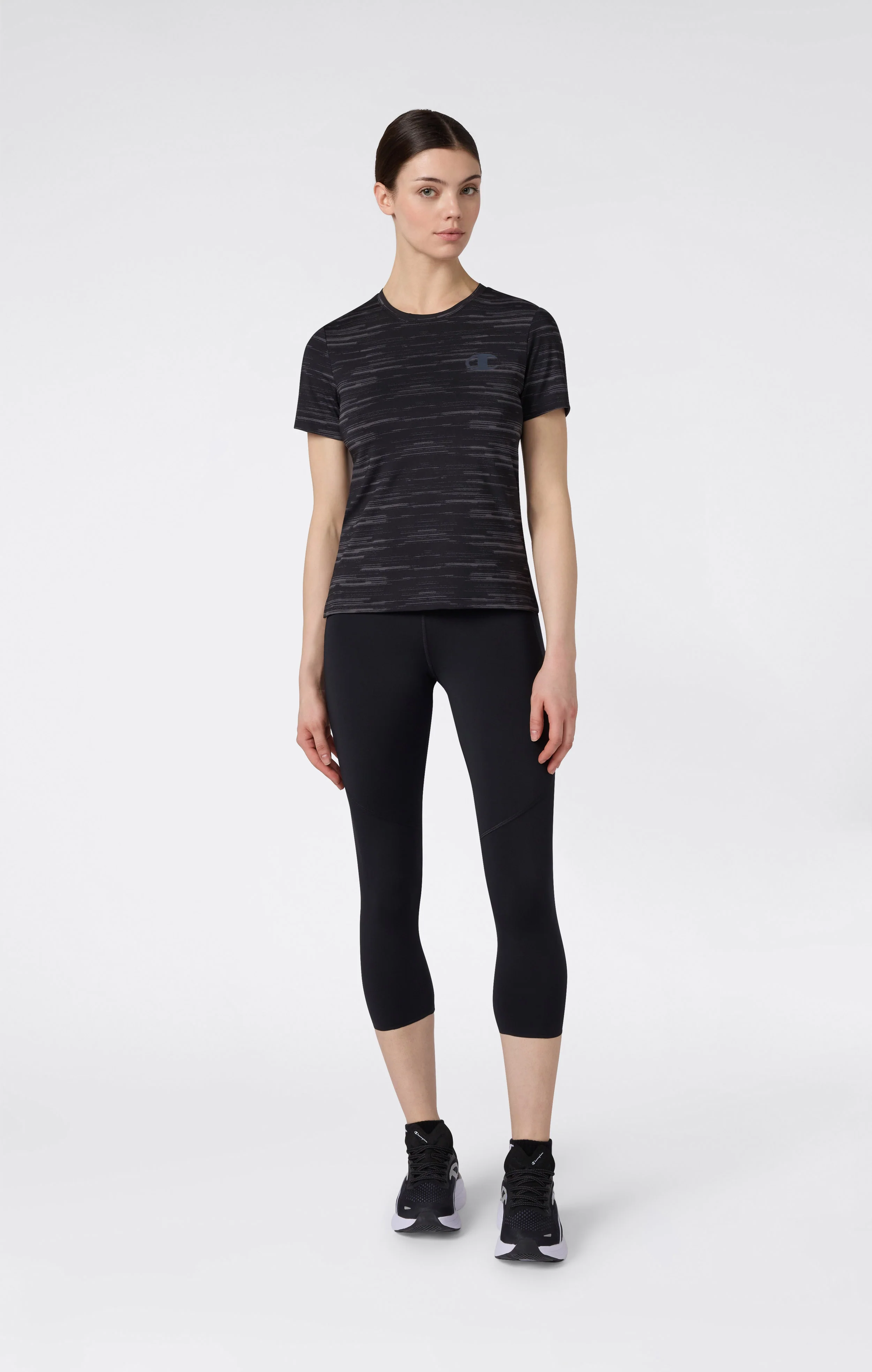 Women’s Quick-Dry Sports Crewneck T-Shirt - Image 2