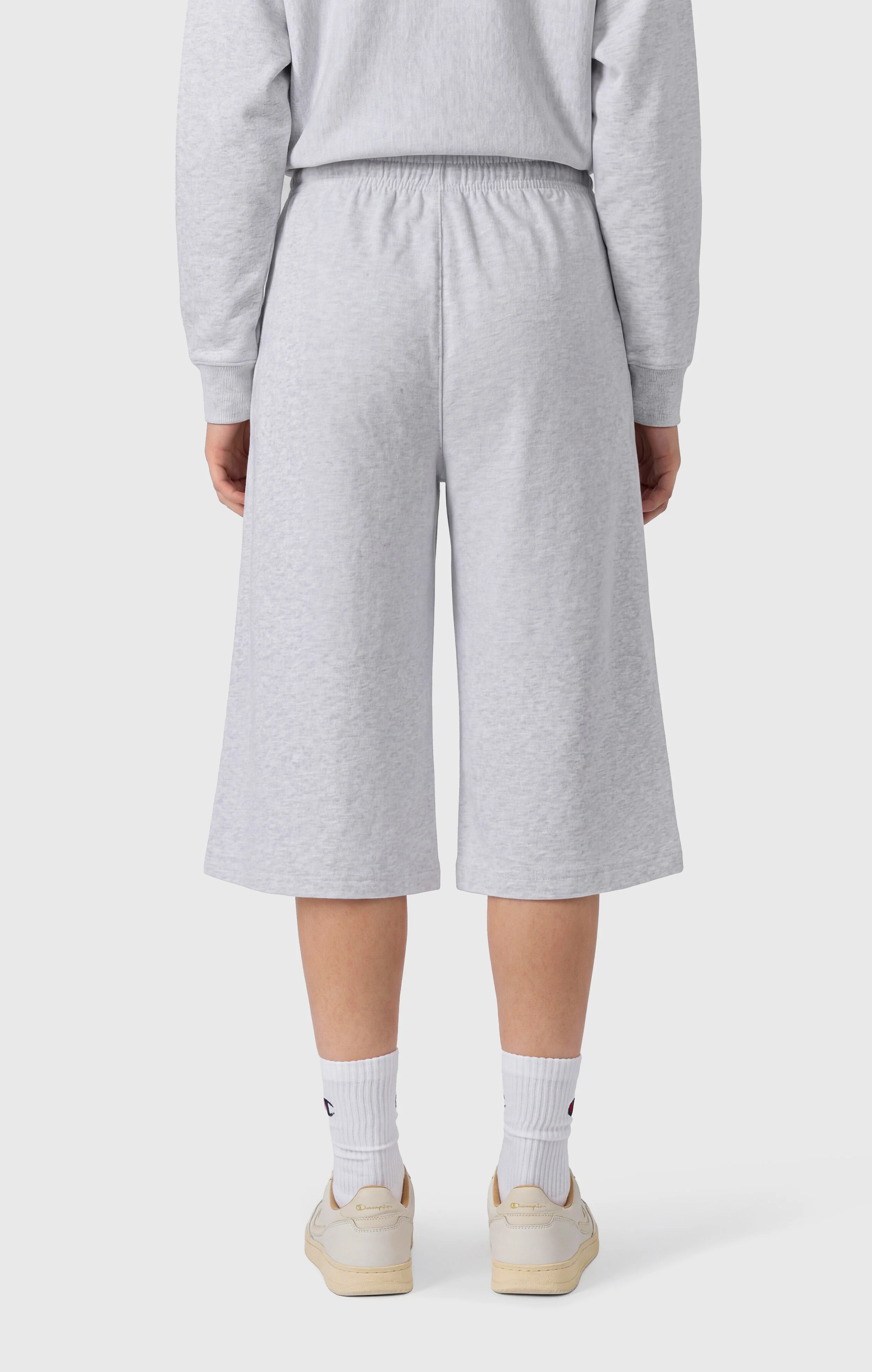 Women’s Reverse Weave 3/4 Bermuda Shorts - Image 3