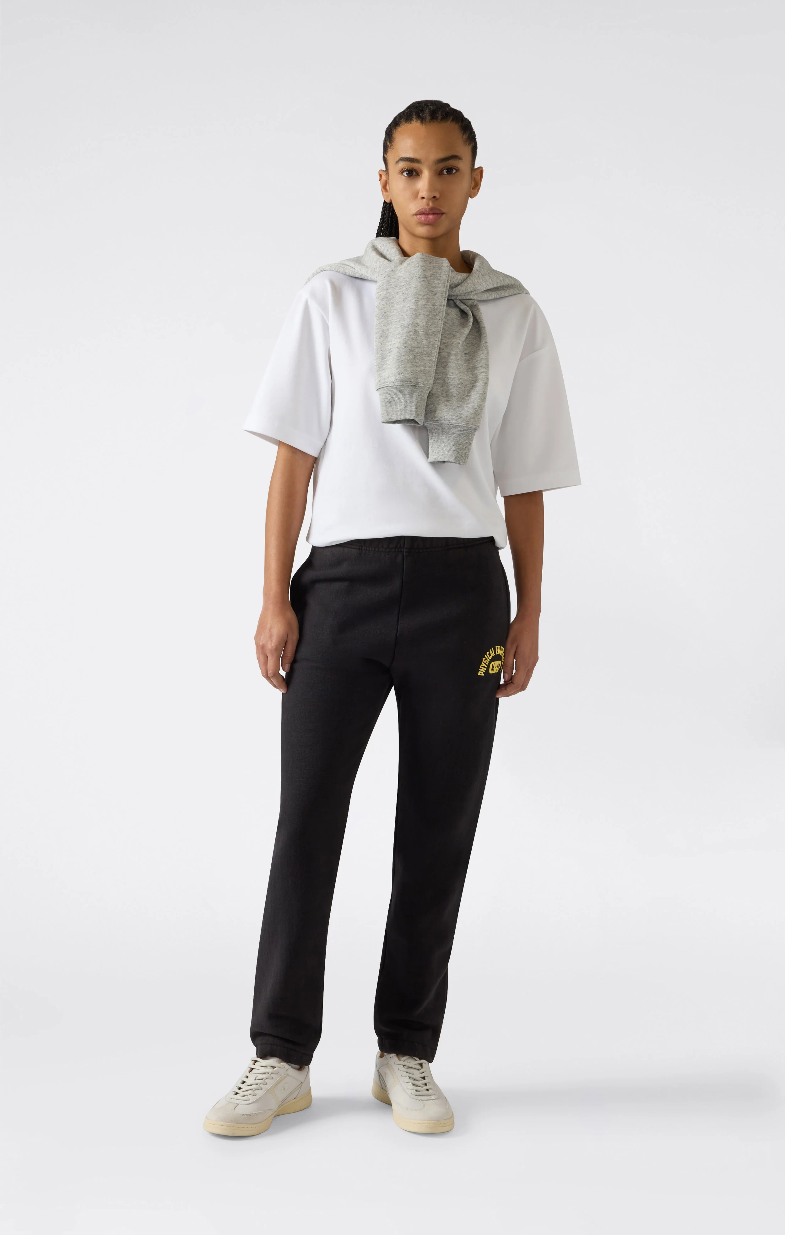 Women’s Reverse Weave Cigarette Pants Time Capsule - Image 4