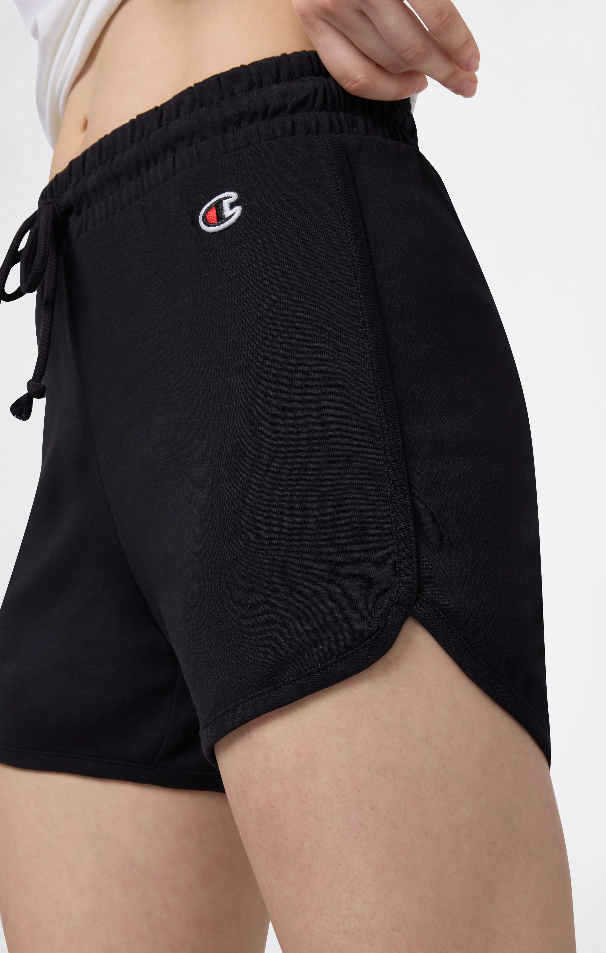 Women’s Ribbed Cotton Shorts Icons - Image 3